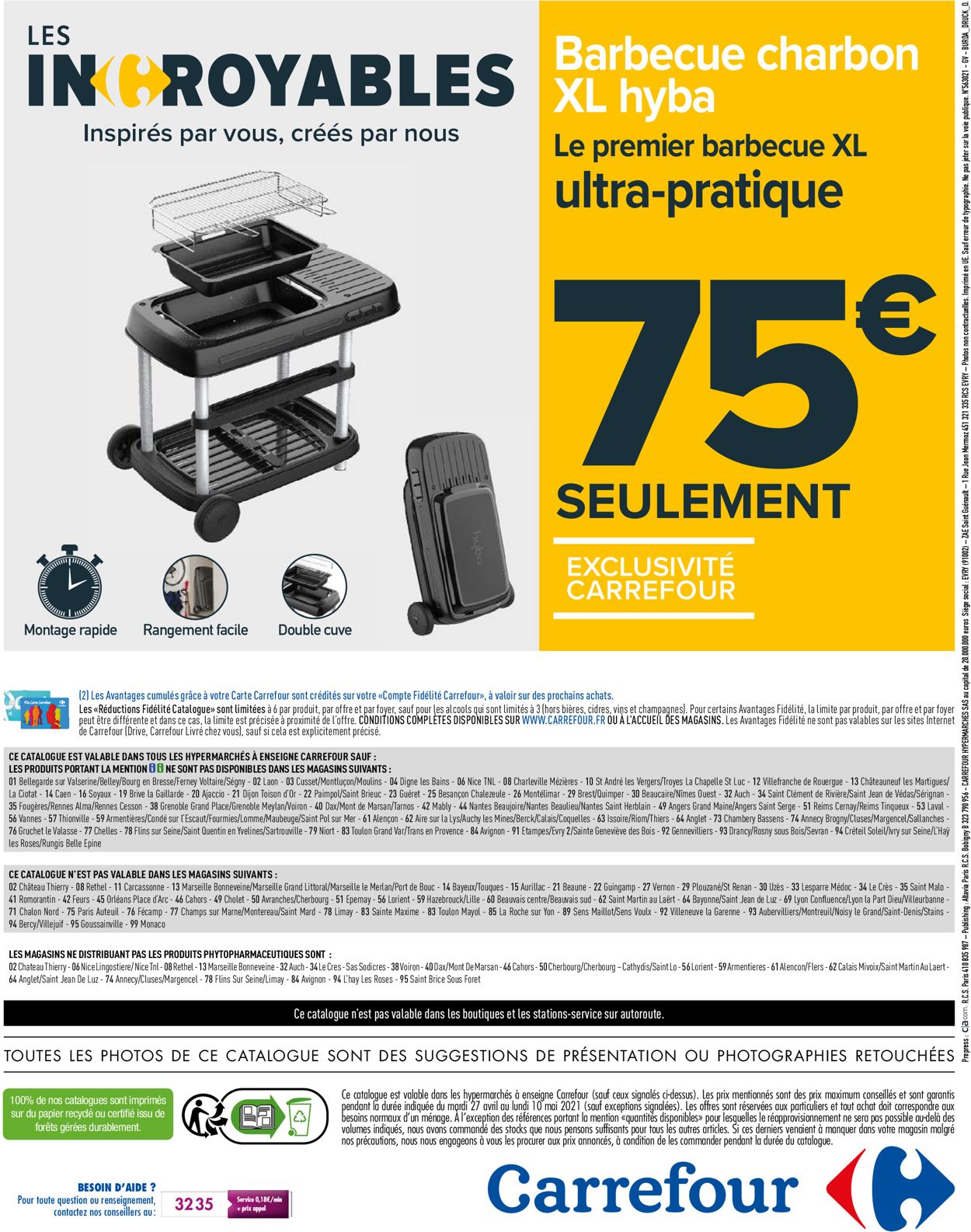 Carrefour Catalogue du 27.04.2021