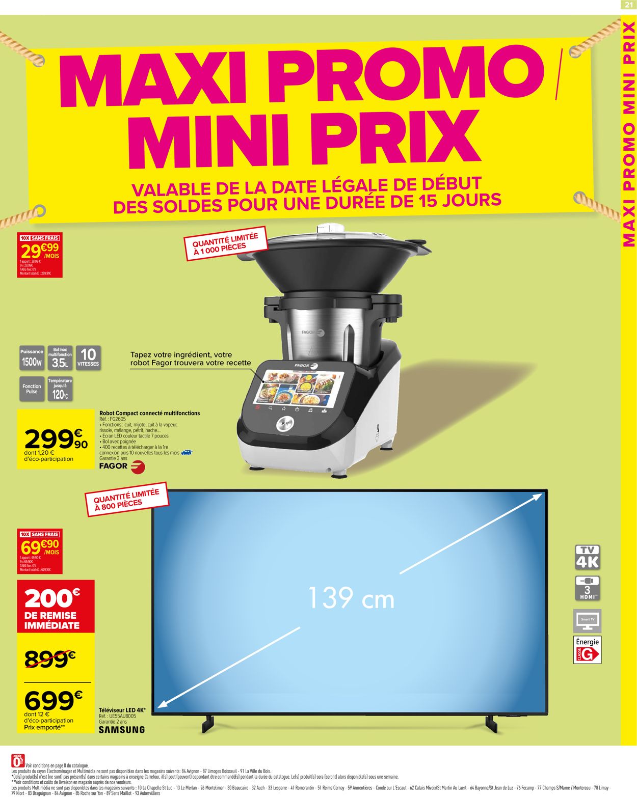 Carrefour Catalogue du 30.06.2021
