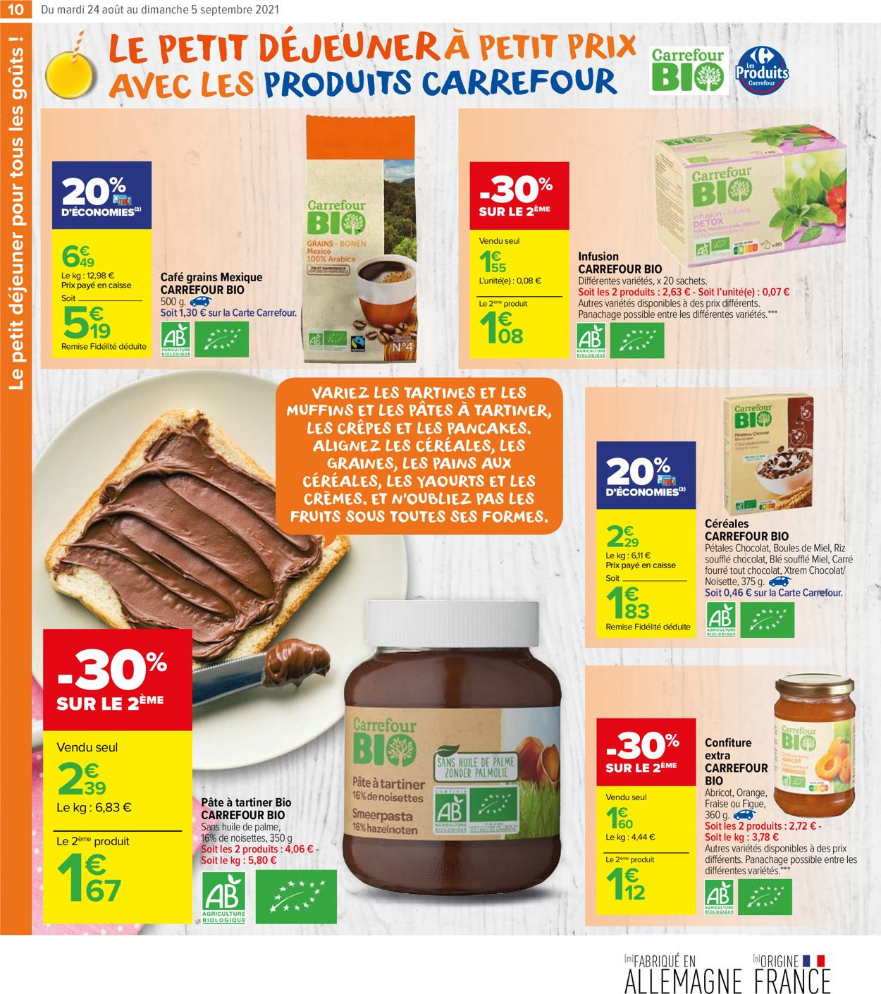 Carrefour Catalogue du 24.08.2021