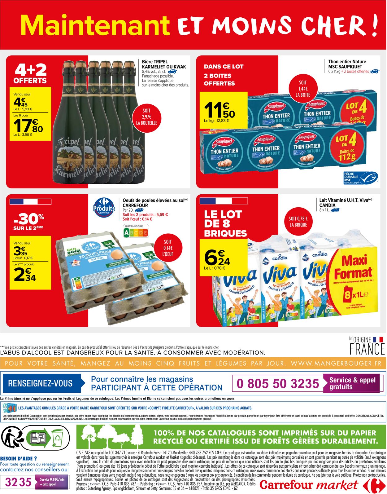 Carrefour Catalogue du 31.08.2021