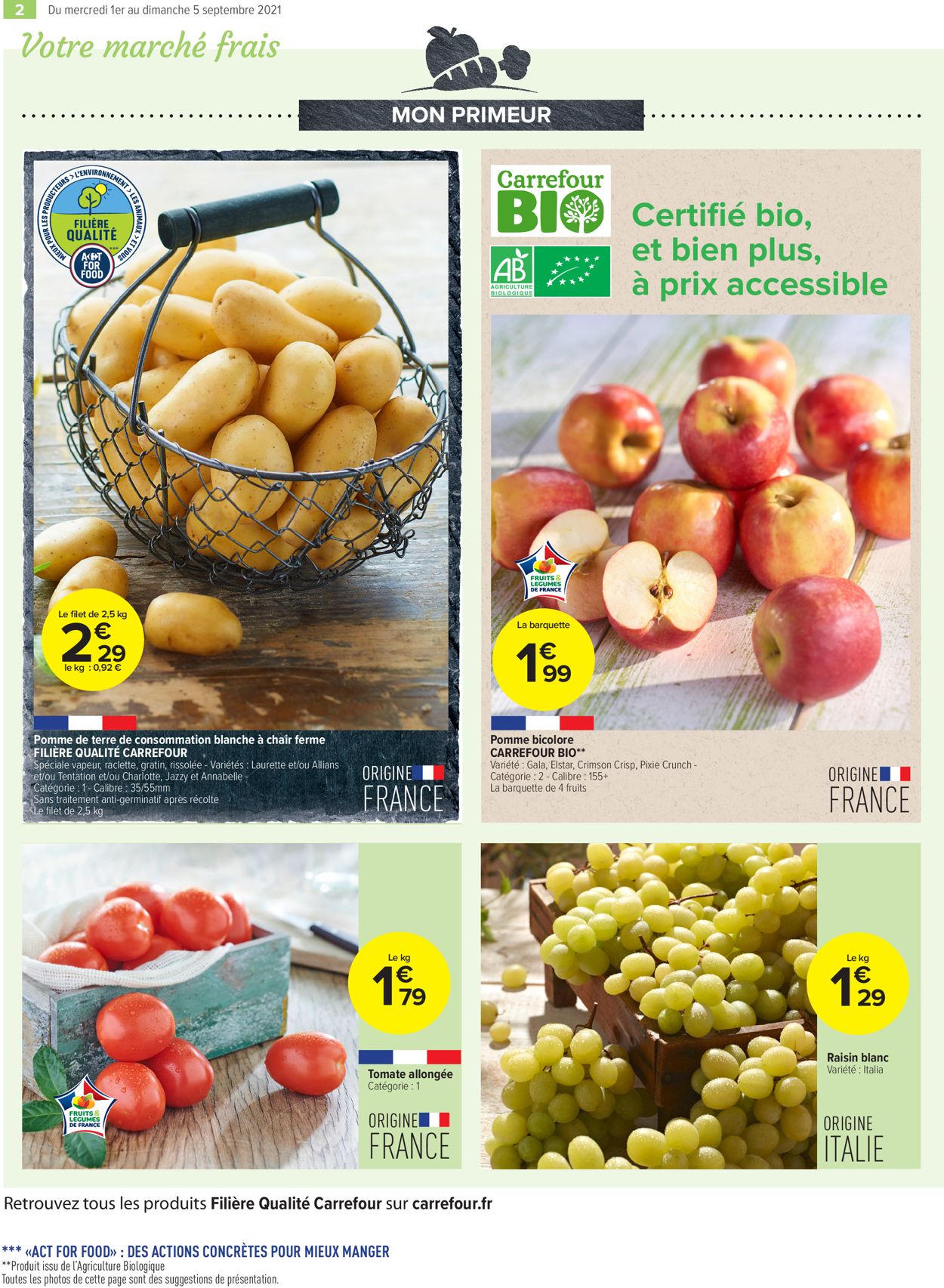 Carrefour Catalogue du 01.09.2021