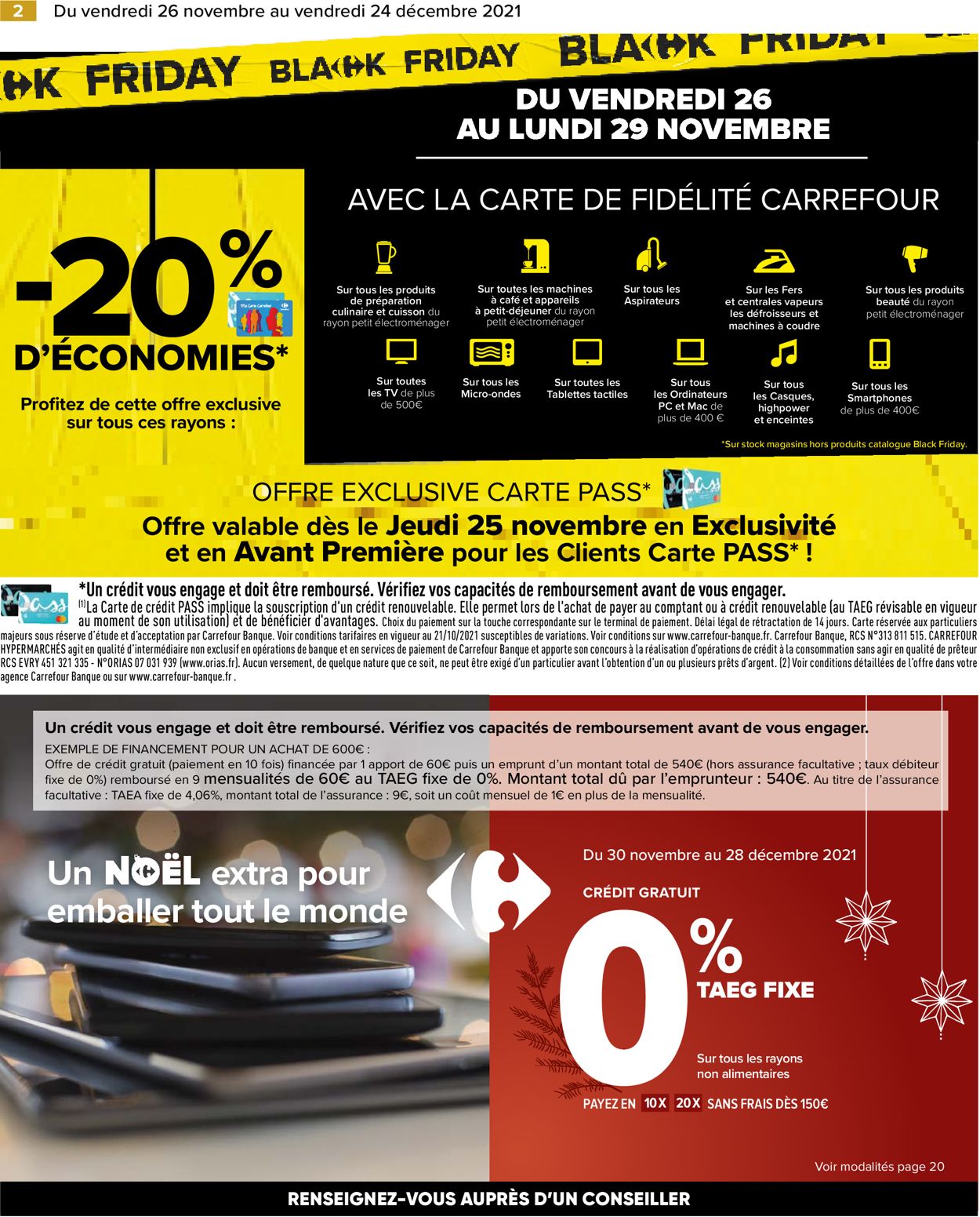 Carrefour Catalogue du 26.11.2021