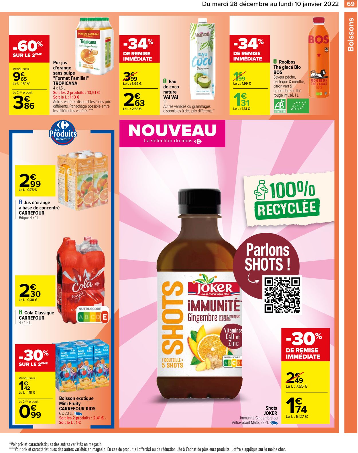 Carrefour Catalogue du 28.12.2021