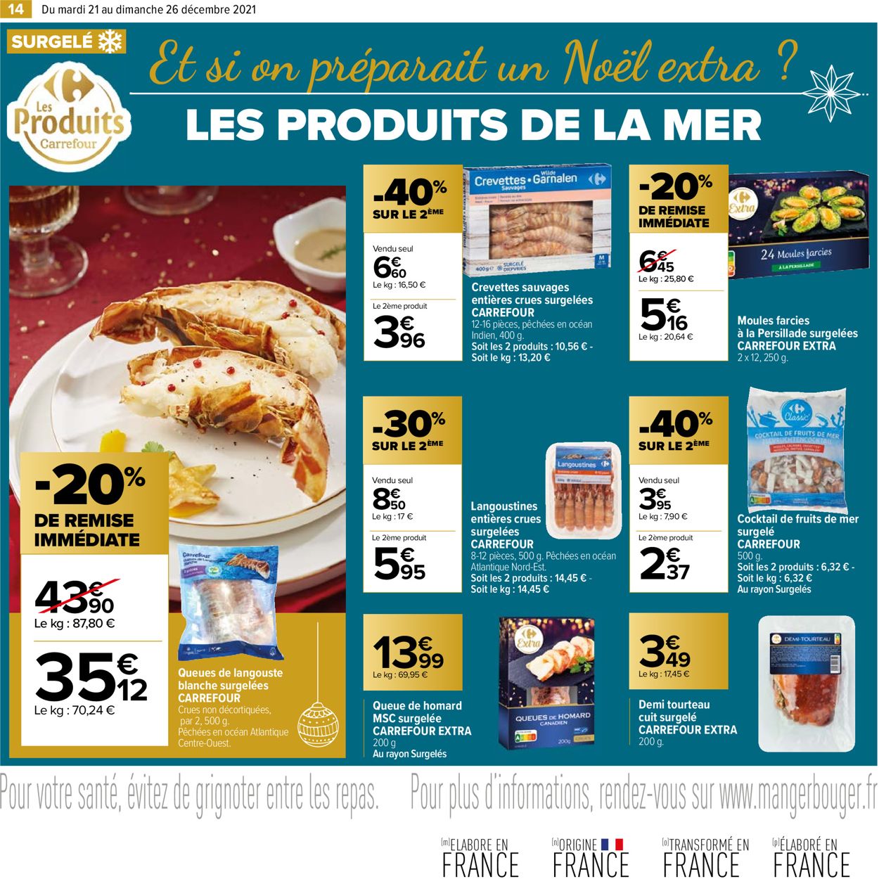 Carrefour Catalogue du 21.12.2021