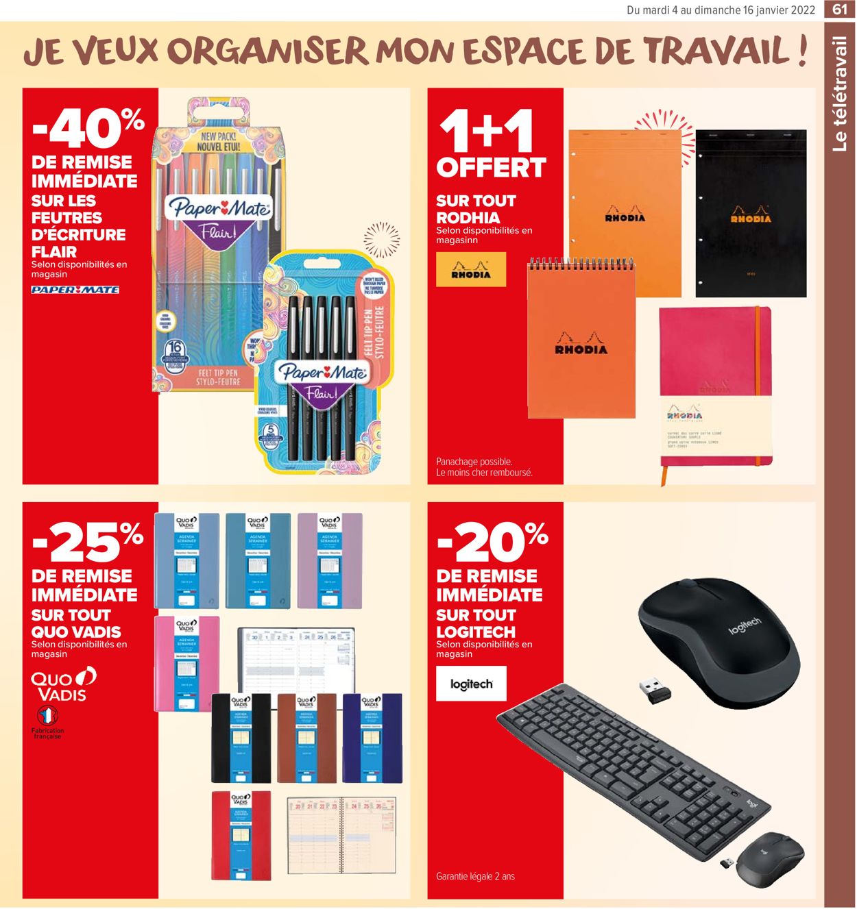 Carrefour Catalogue du 04.01.2022