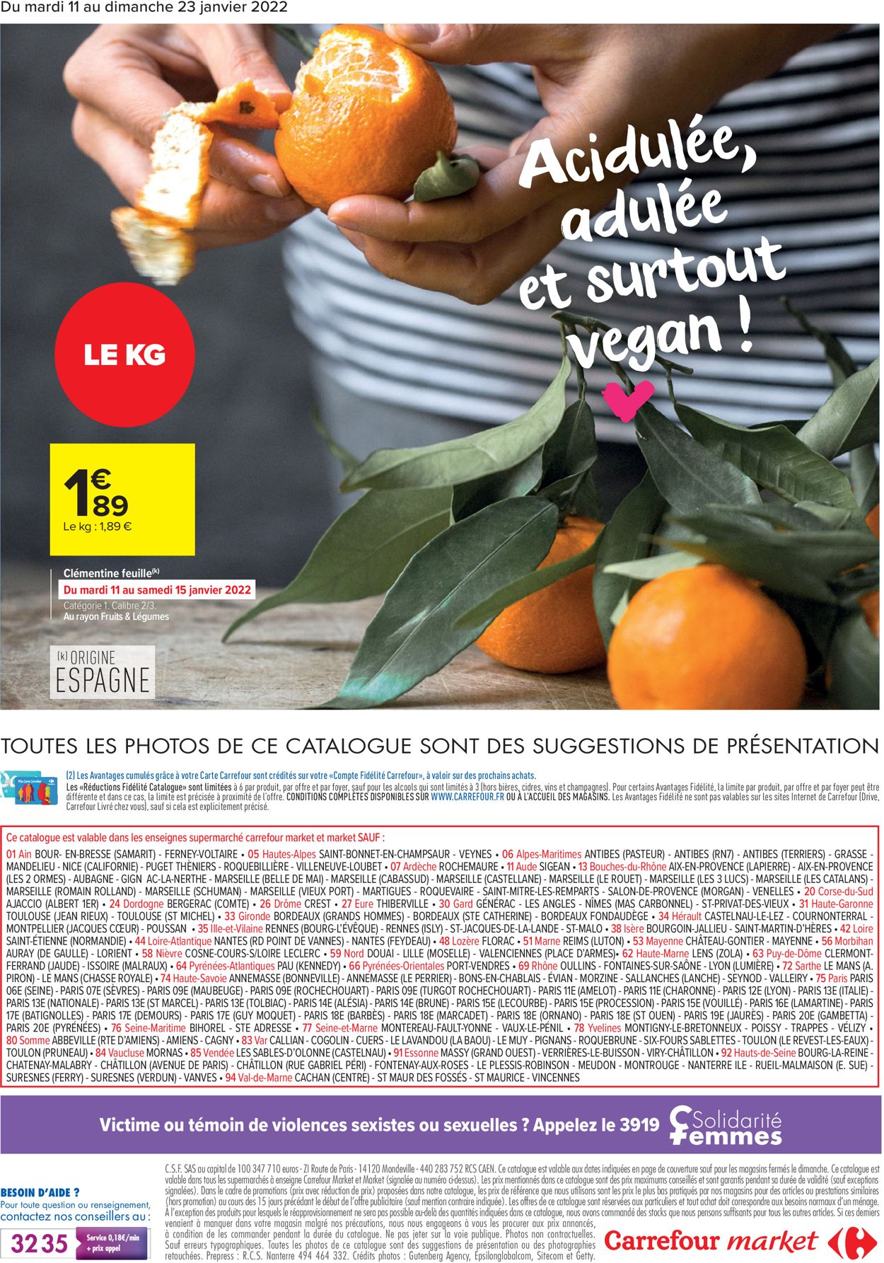 Carrefour Catalogue du 11.01.2022