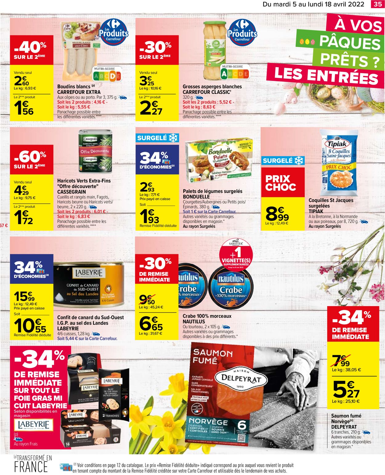 Carrefour Catalogue du 05.04.2022