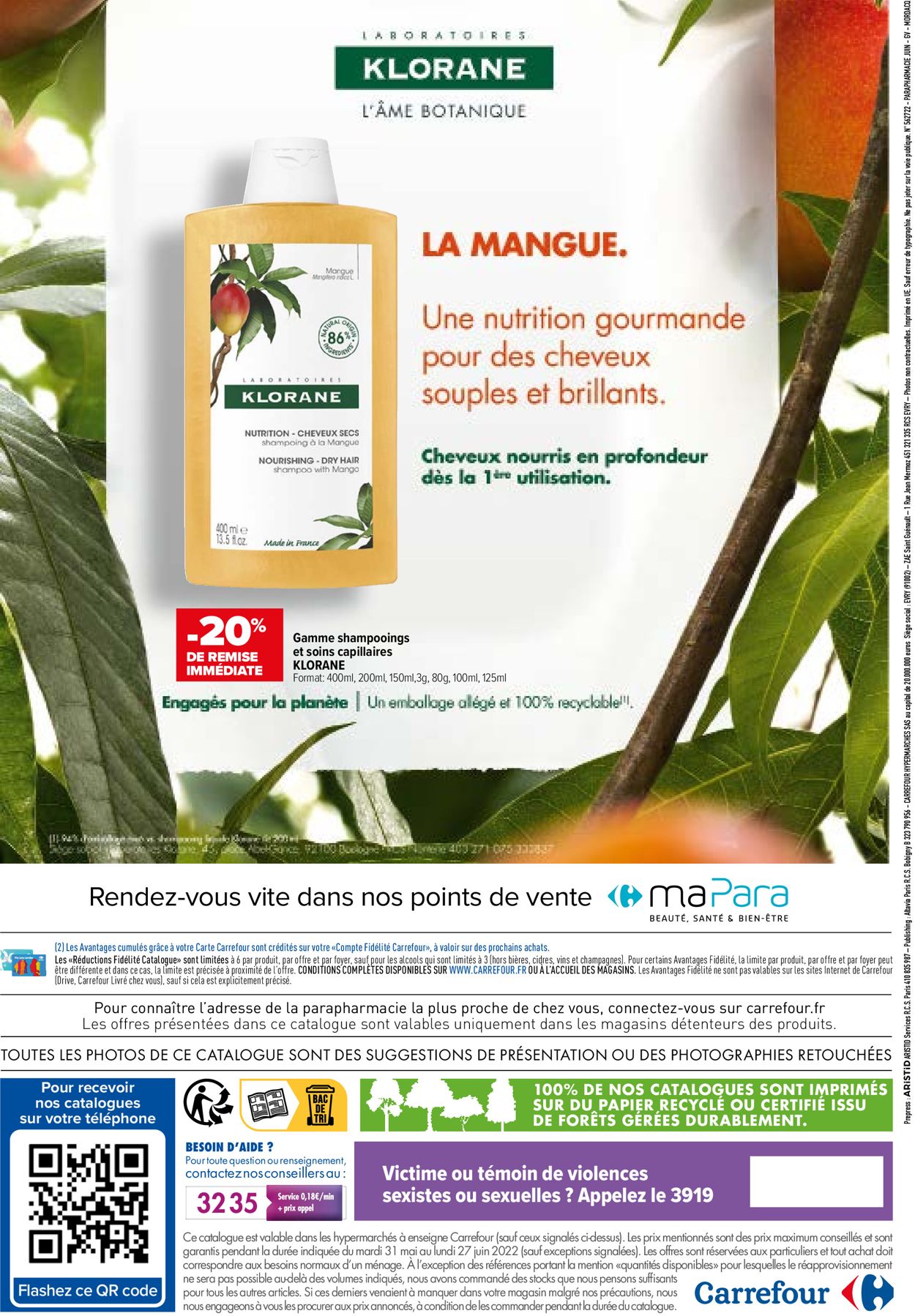 Carrefour Catalogue du 31.05.2022
