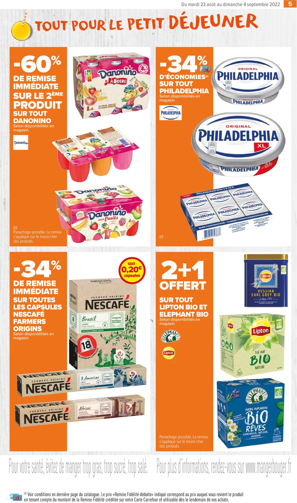 Carrefour Catalogue du 23.08.2022