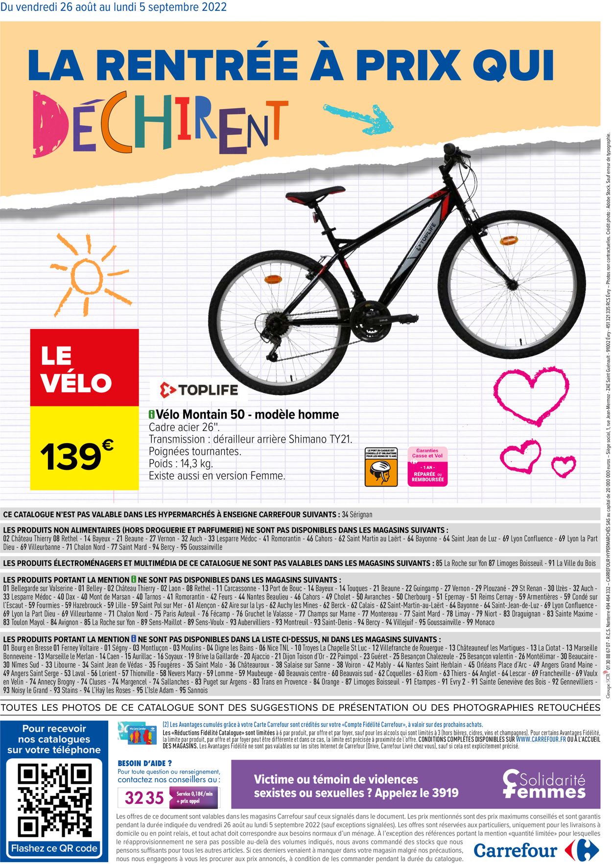 Carrefour Catalogue du 26.08.2022