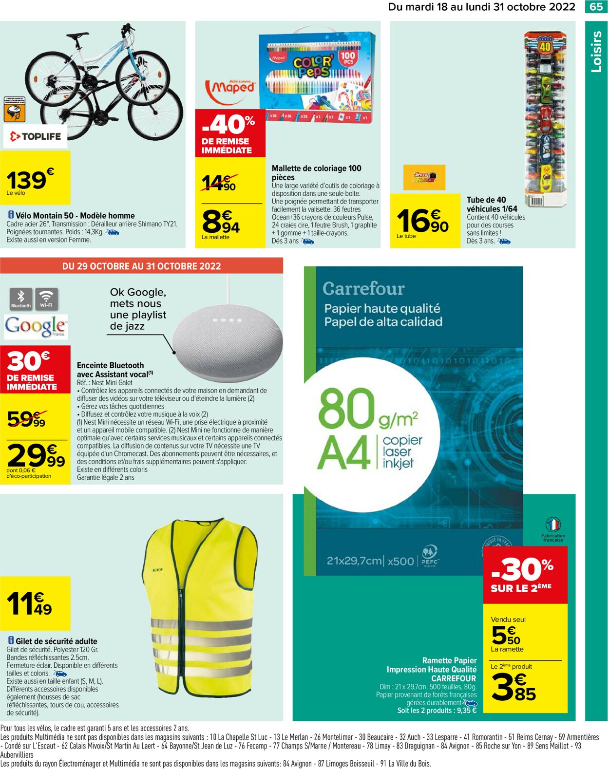 Carrefour Catalogue du 18.10.2022