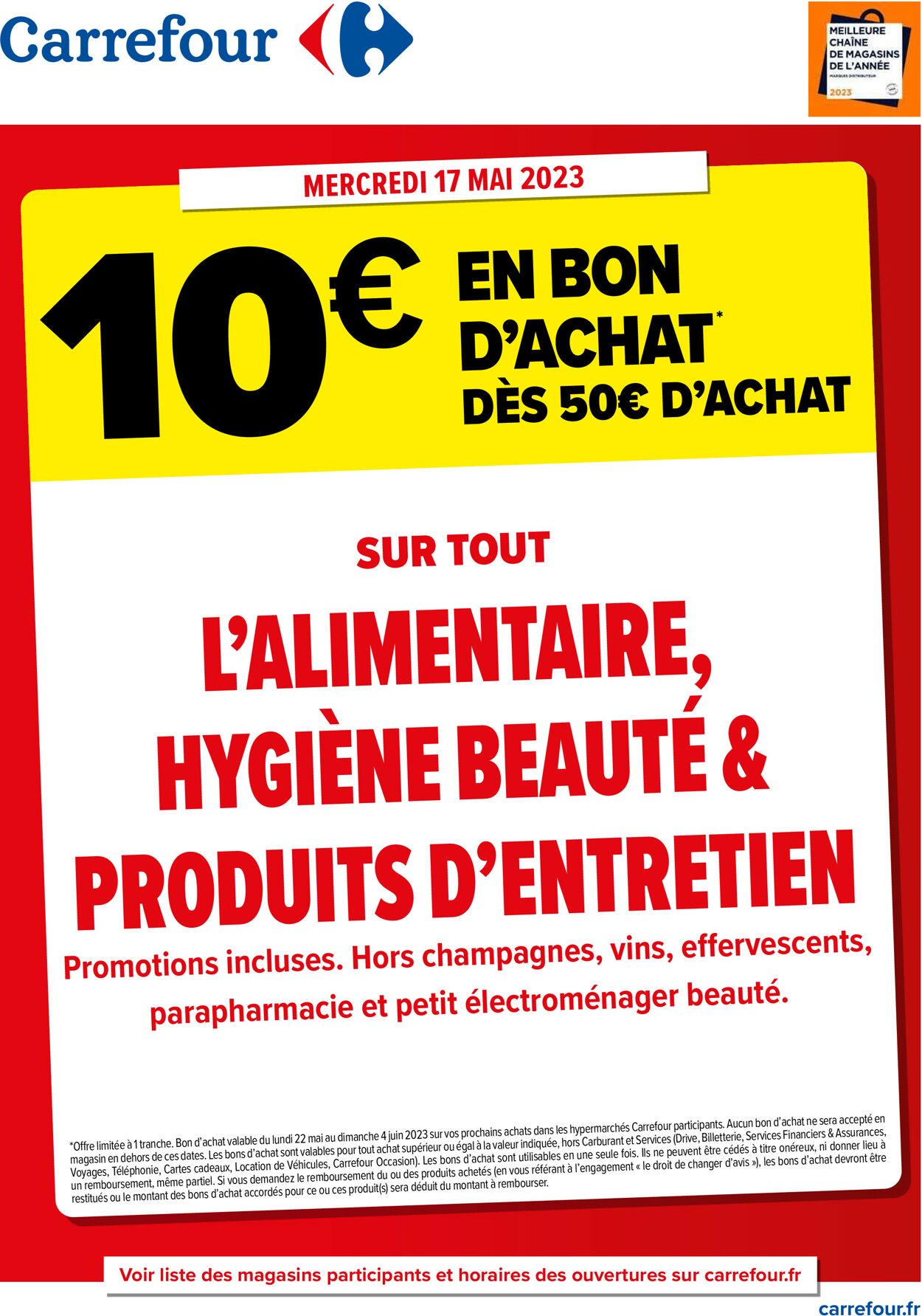 Carrefour Catalogue du 17.05.2023