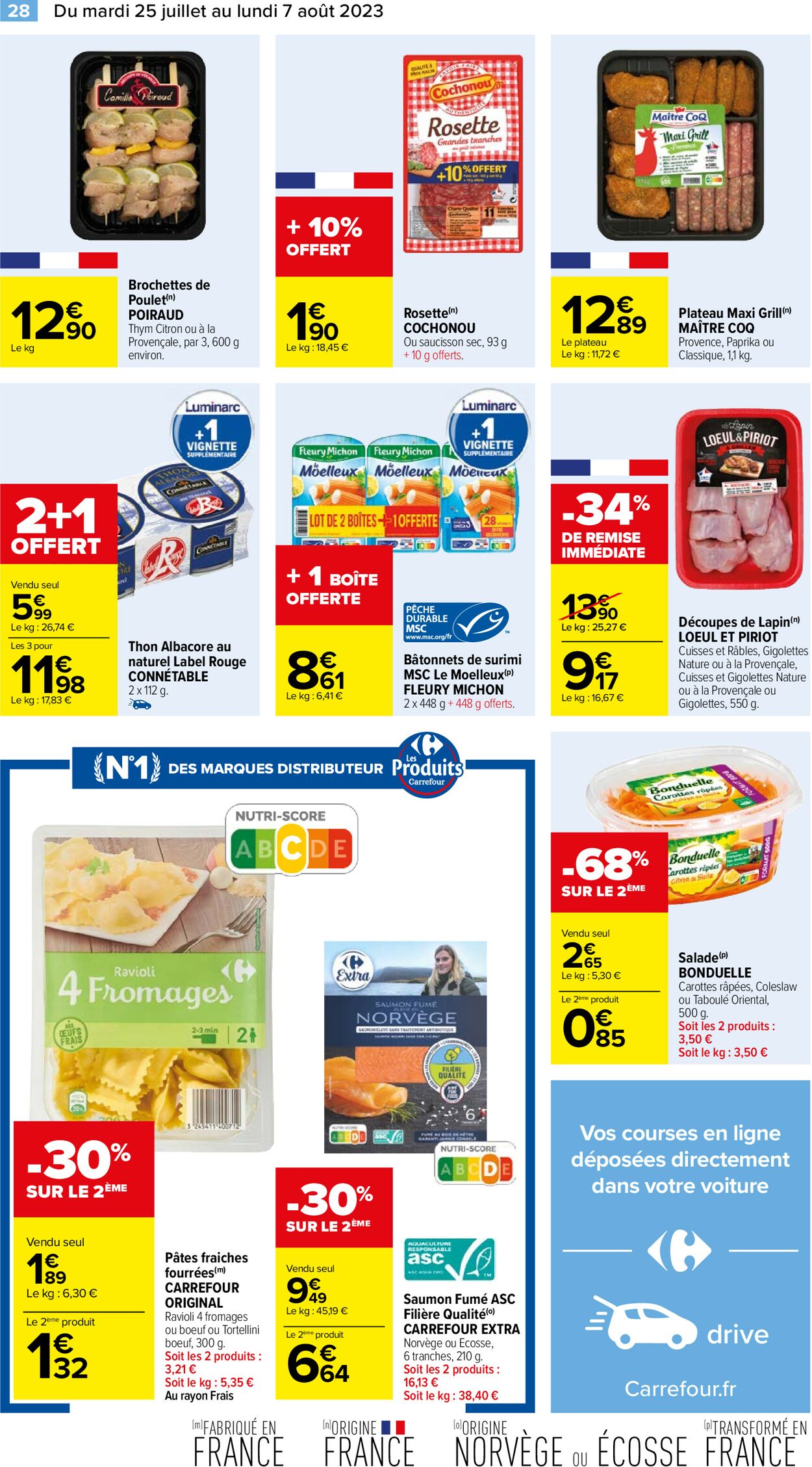 Carrefour Catalogue du 25.07.2023