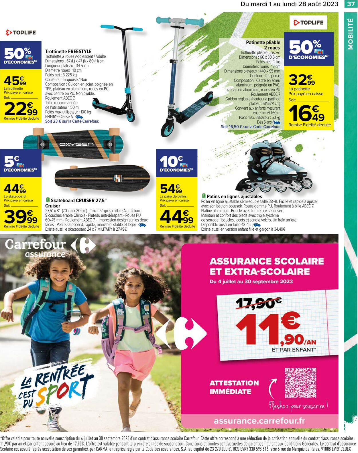 Carrefour Catalogue du 01.08.2023