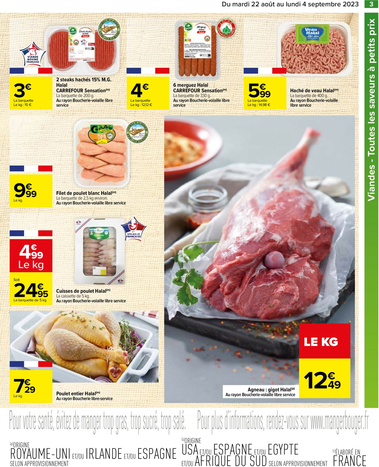 Carrefour Catalogue du 22.08.2023