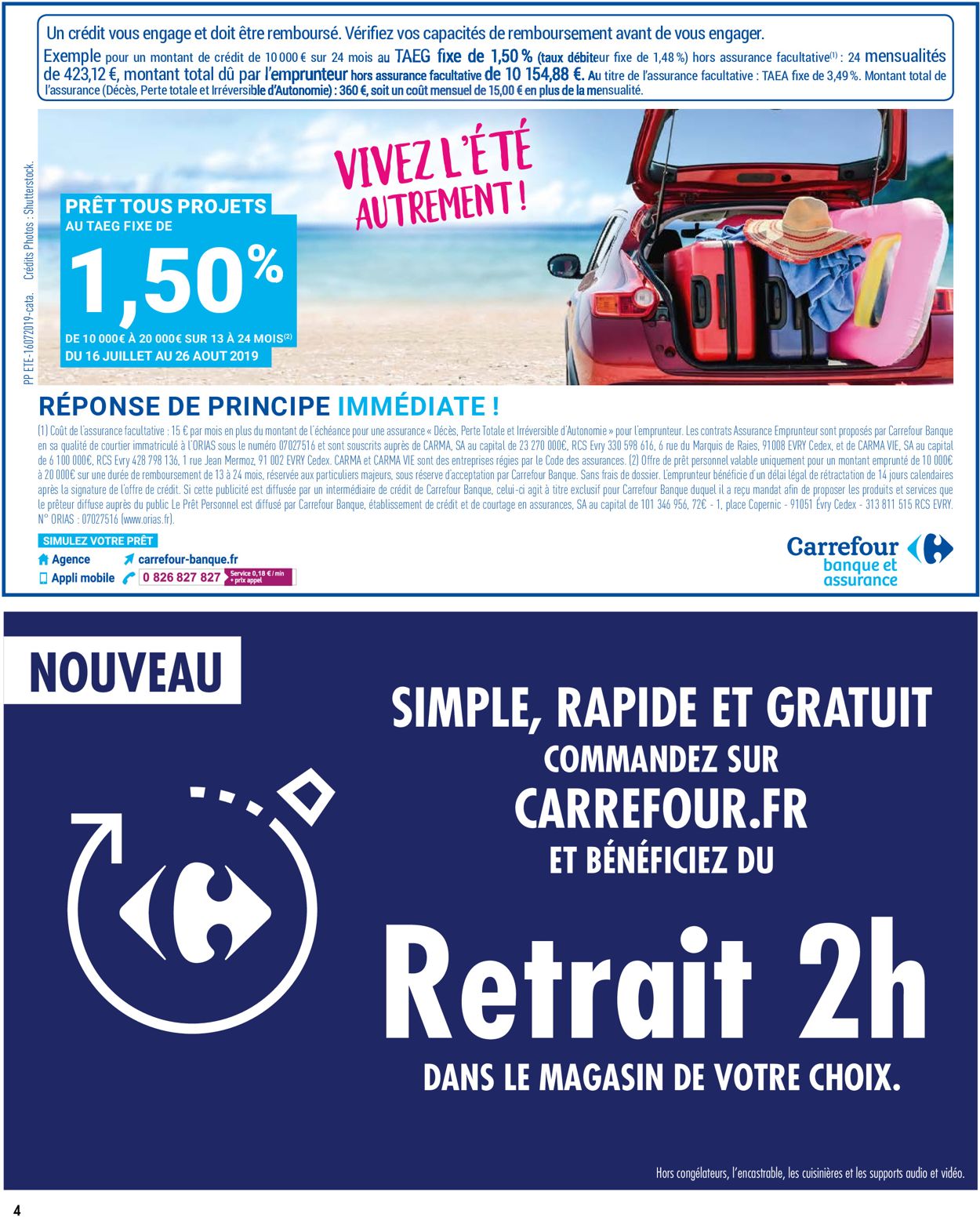 Carrefour Catalogue du 13.08.2019