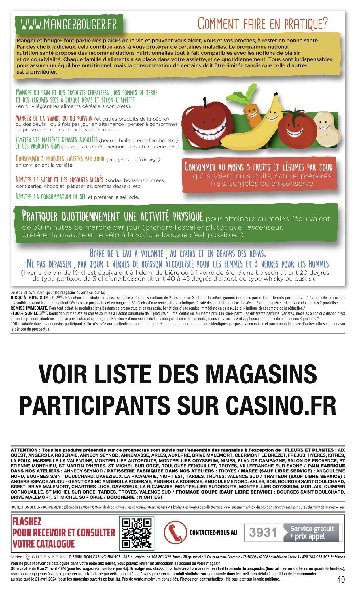 Casino #hyper Frais Catalogue du 09.04.2024