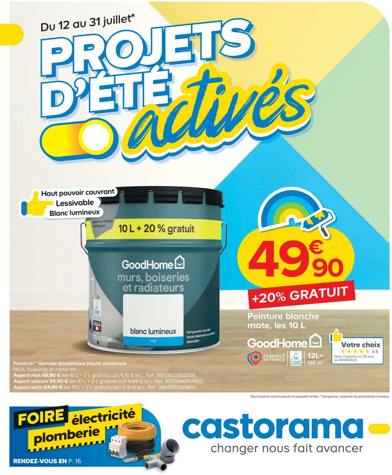Castorama Catalogue du 17.07.2023