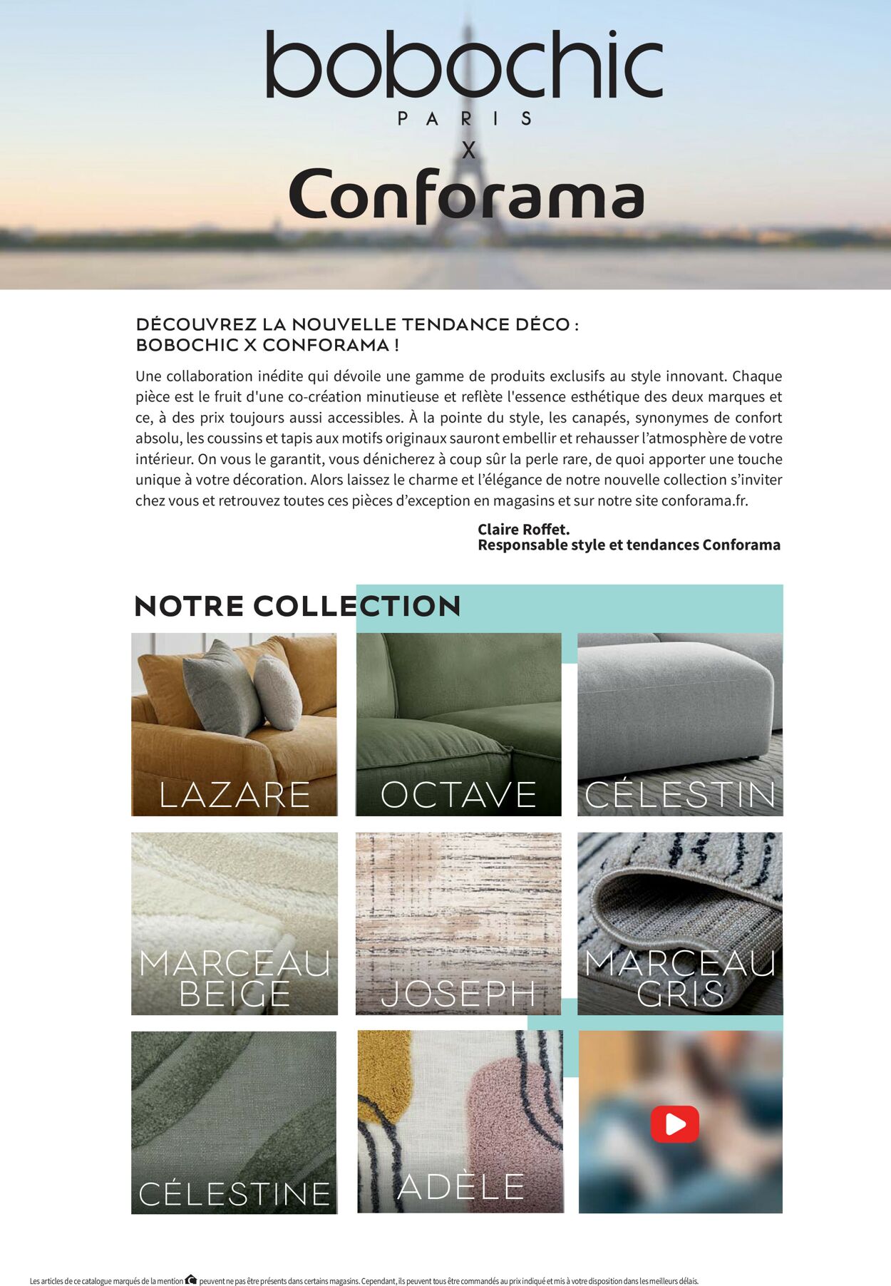 Conforama Catalogue du 01.10.2023