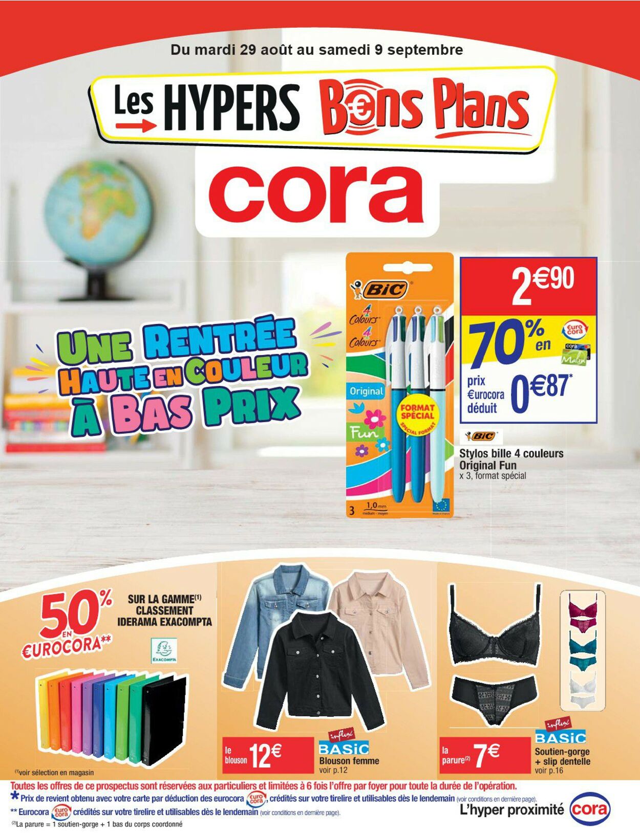 Cora Catalogue du 29.08.2023