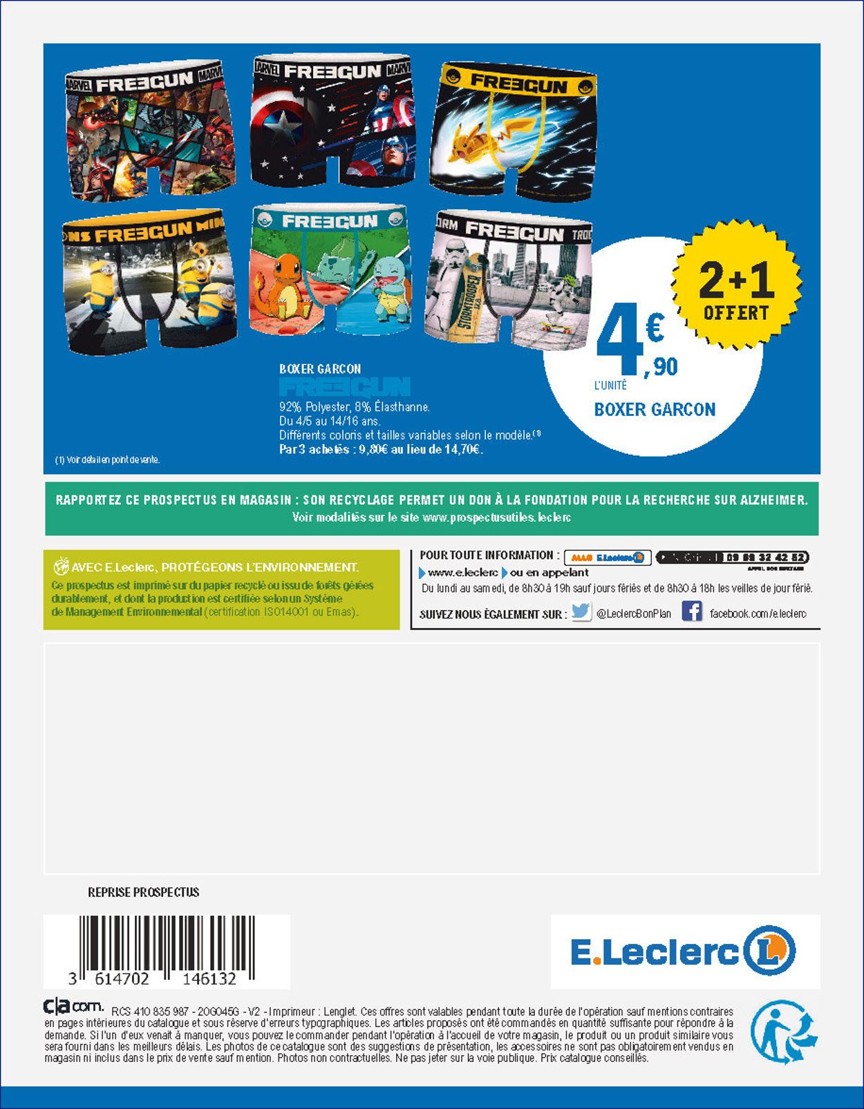 E.leclerc Catalogue du 04.08.2020