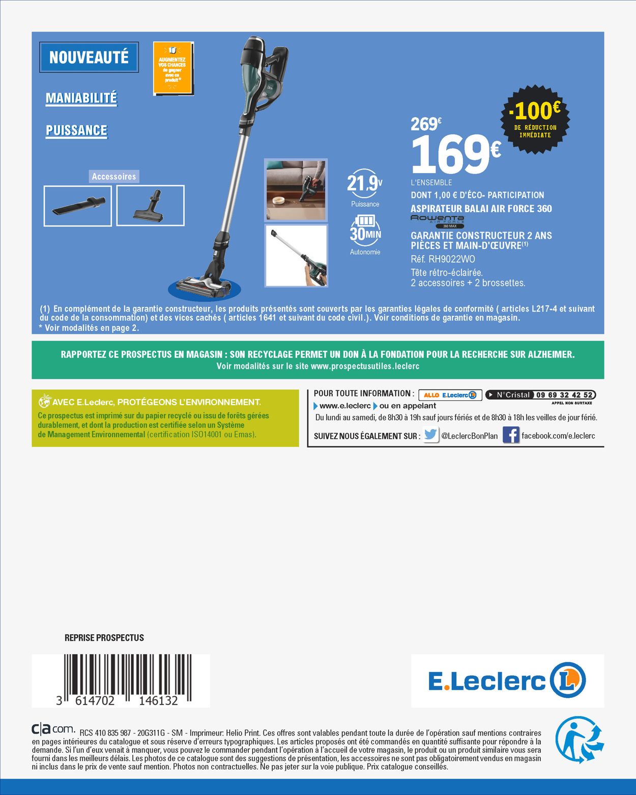 E.leclerc Catalogue du 22.09.2020