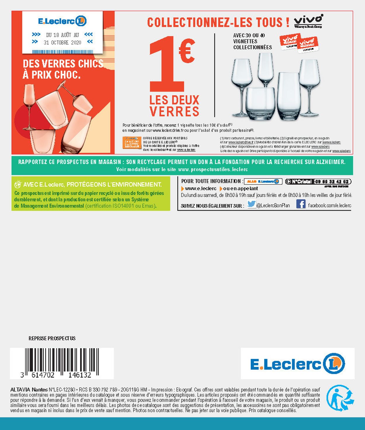 E.leclerc Catalogue du 29.09.2020