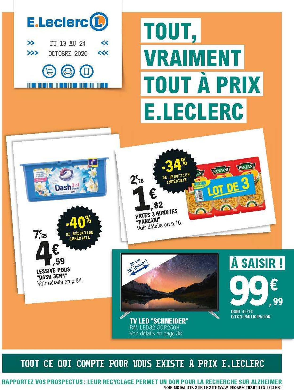 E.leclerc Catalogue du 13.10.2020