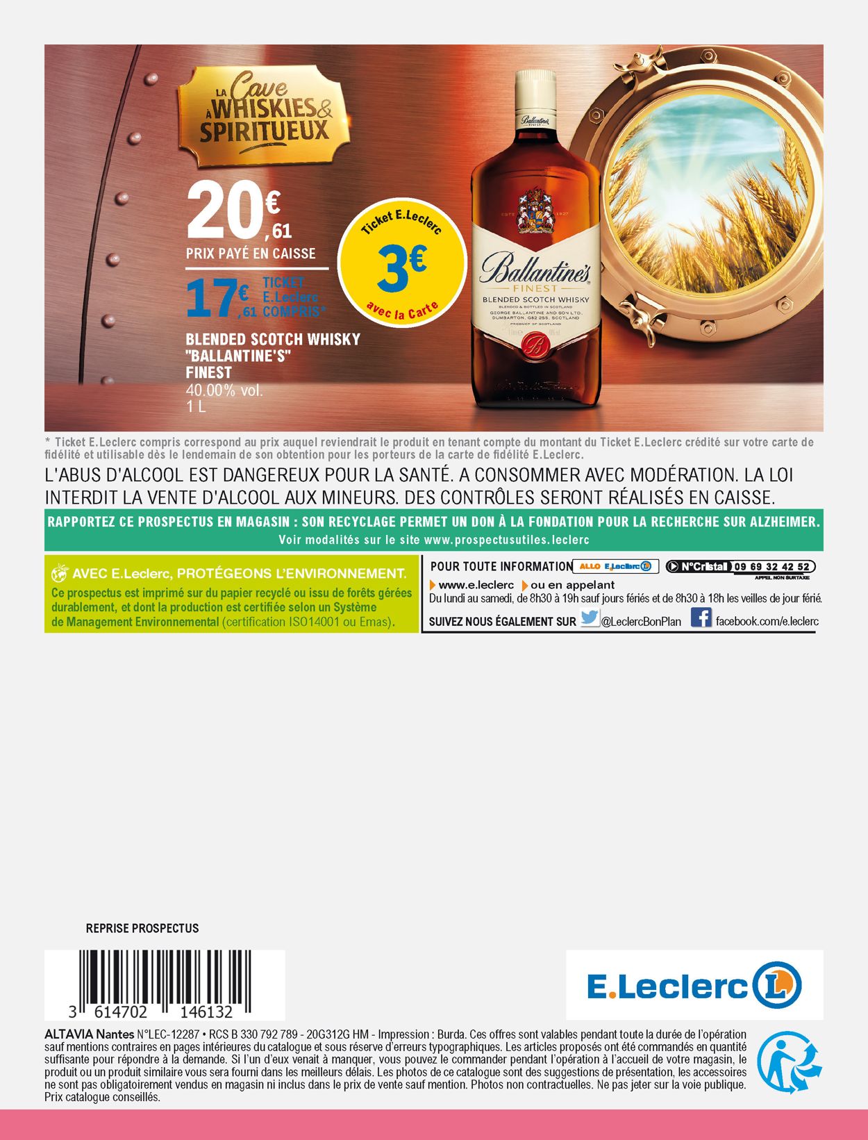 E.leclerc Catalogue du 03.11.2020
