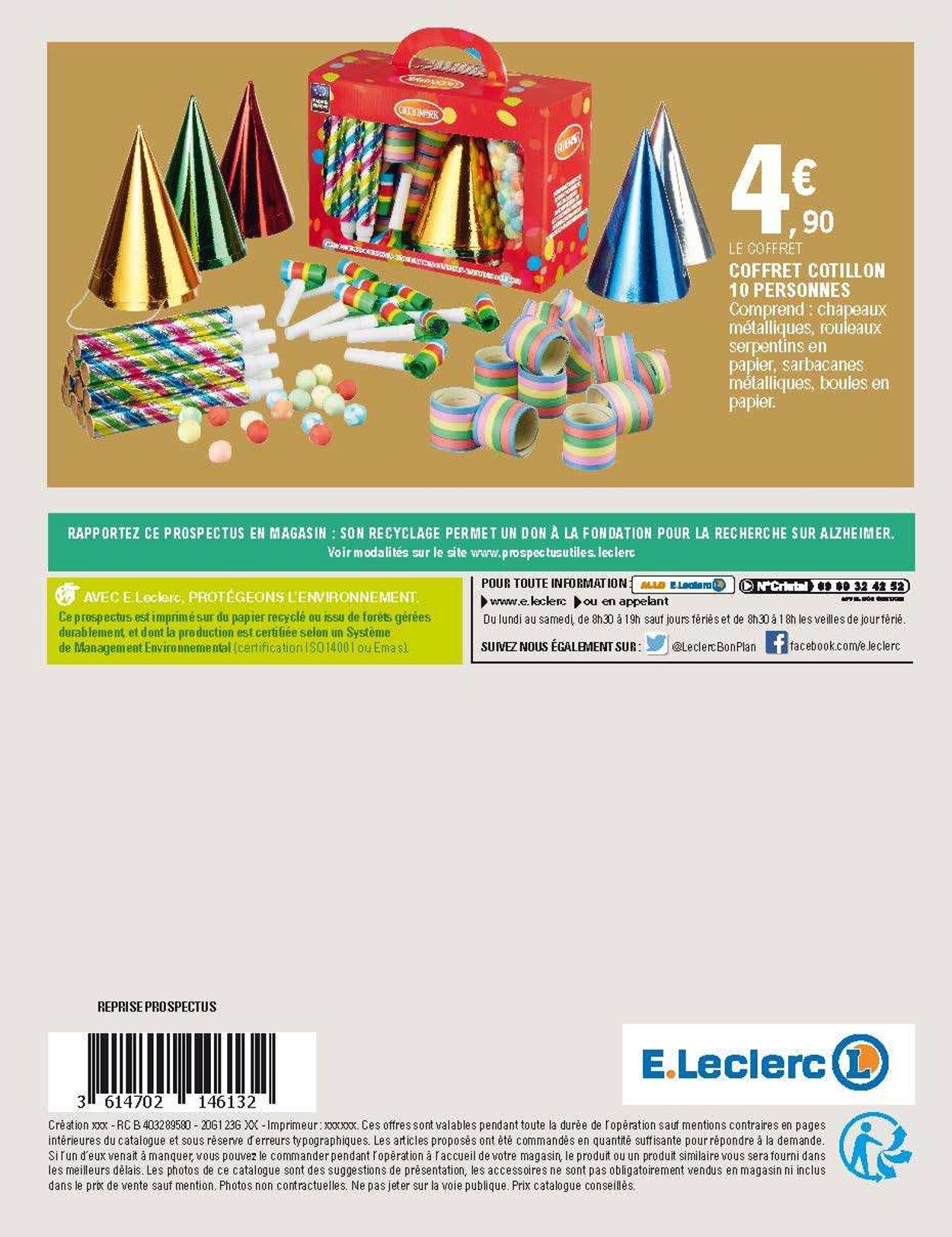 E.leclerc Catalogue du 15.12.2020