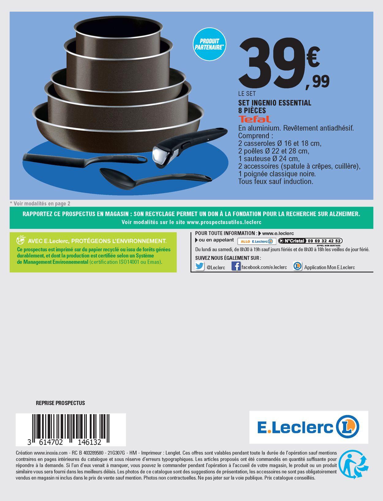E.leclerc Catalogue du 31.08.2021