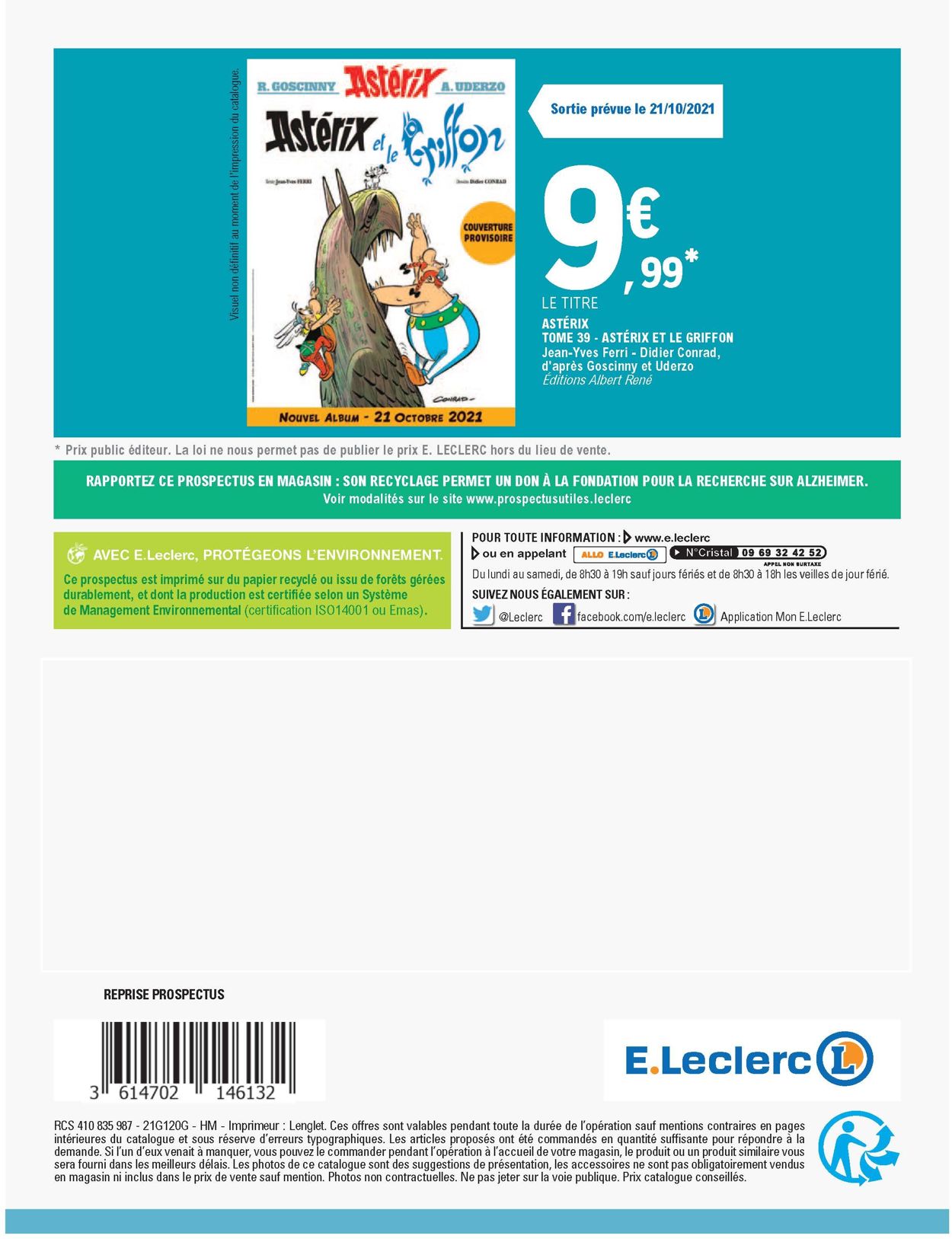 E.leclerc Catalogue du 19.10.2021