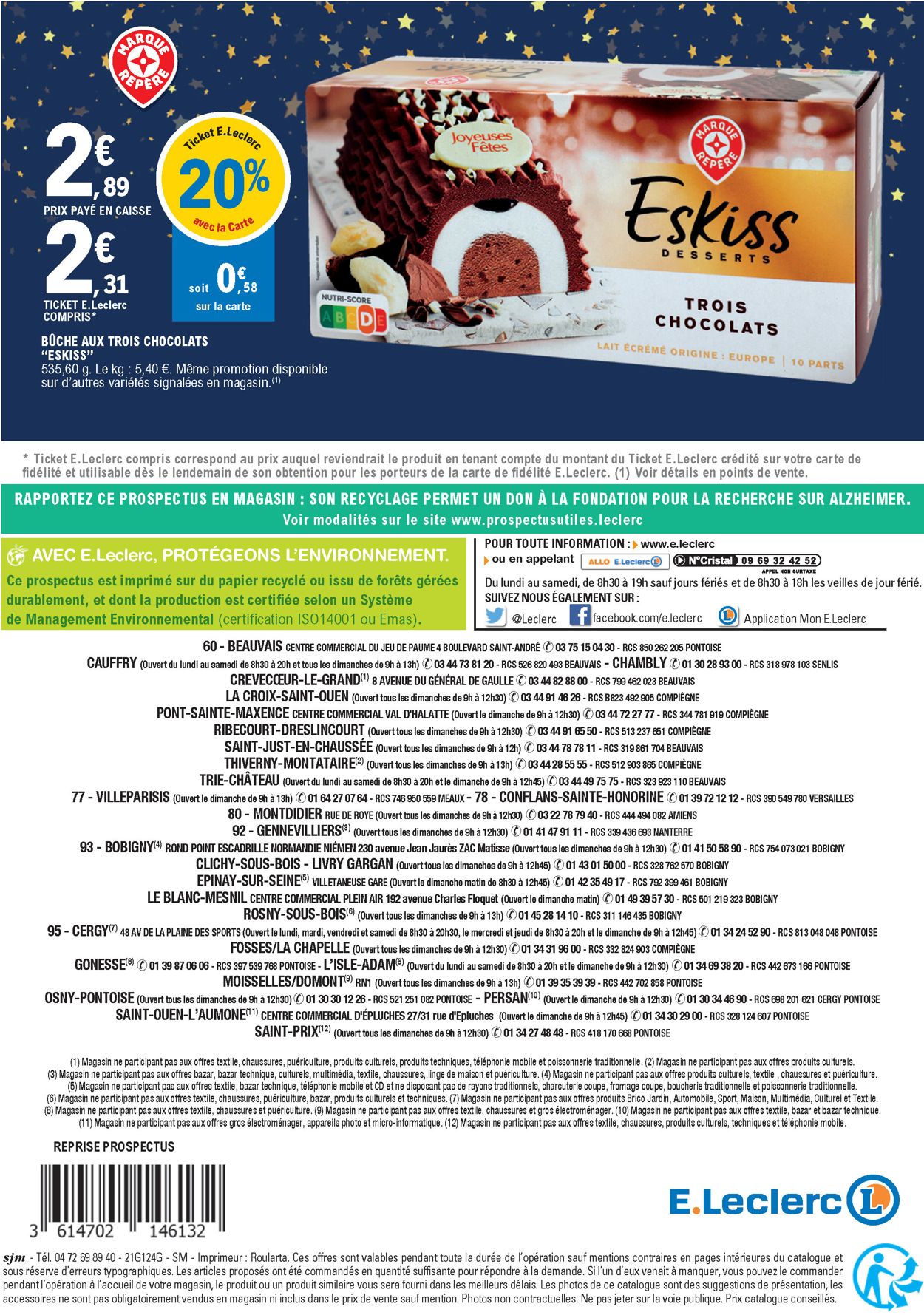 E.leclerc Catalogue du 21.12.2021