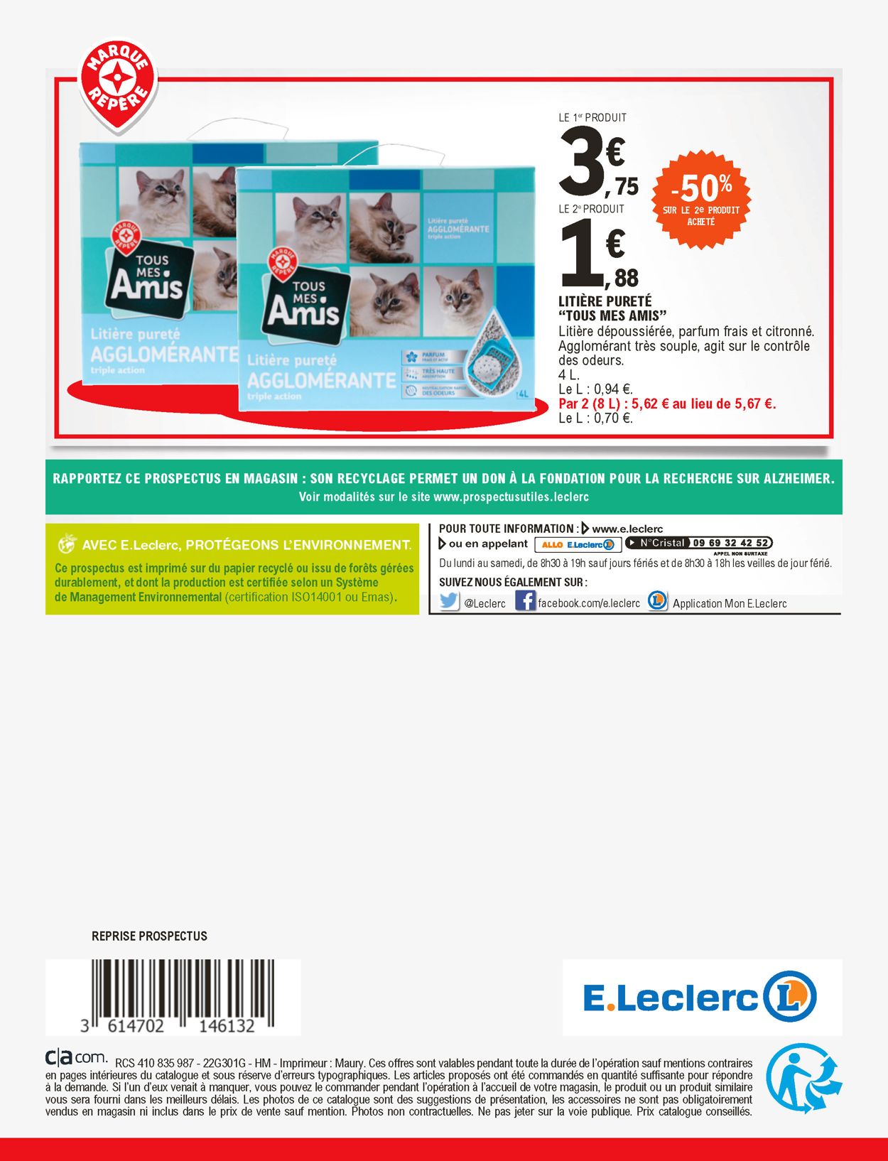 E.leclerc Catalogue du 04.01.2022