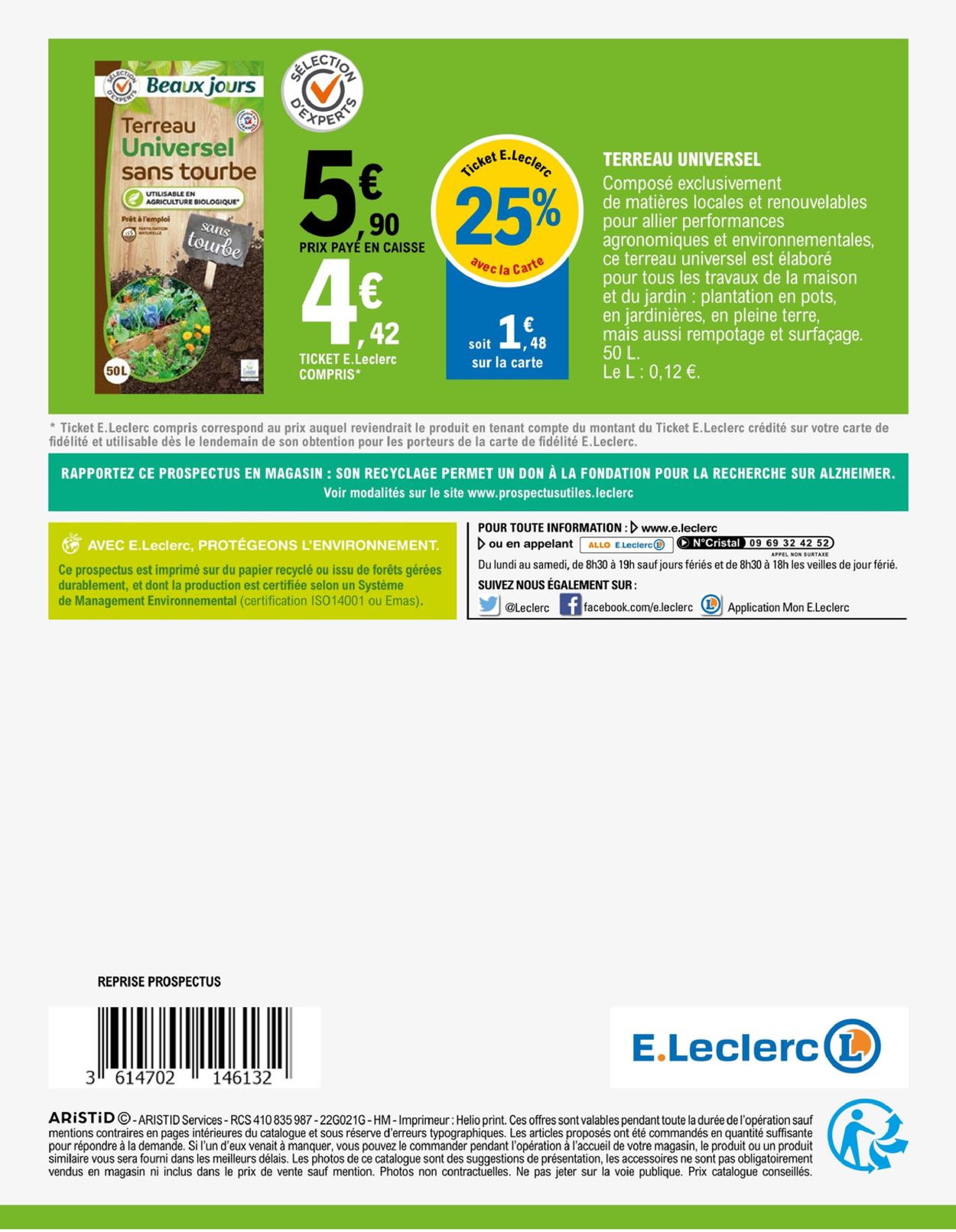 E.leclerc Catalogue du 01.03.2022