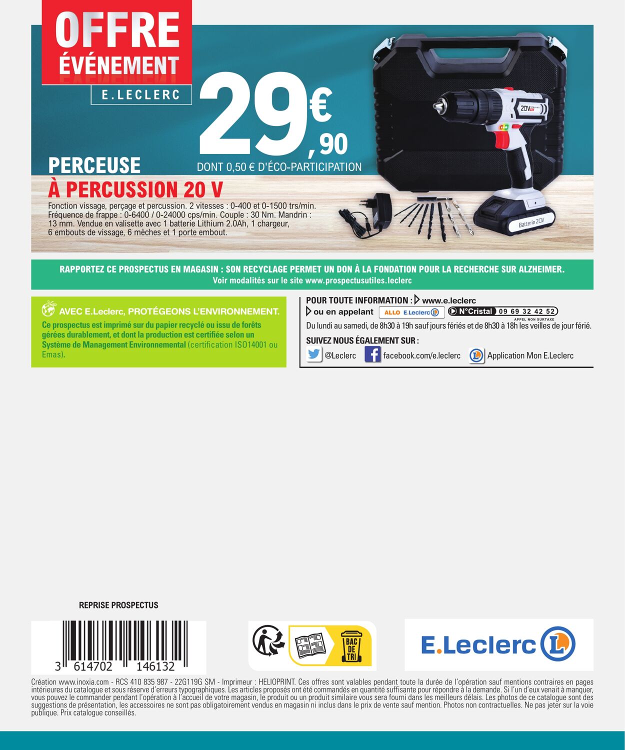 E.leclerc Catalogue du 11.10.2022