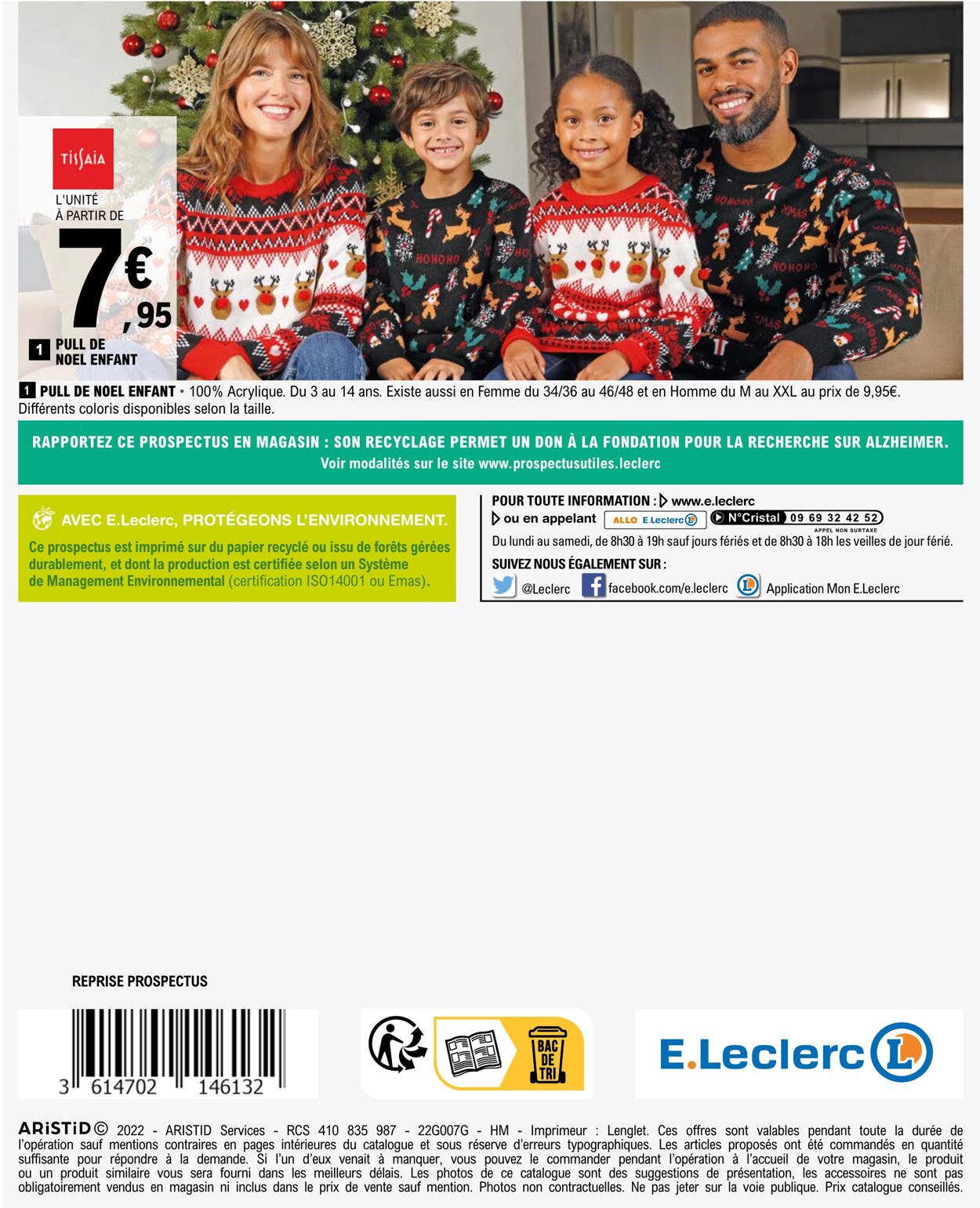 E.leclerc Catalogue du 29.11.2022