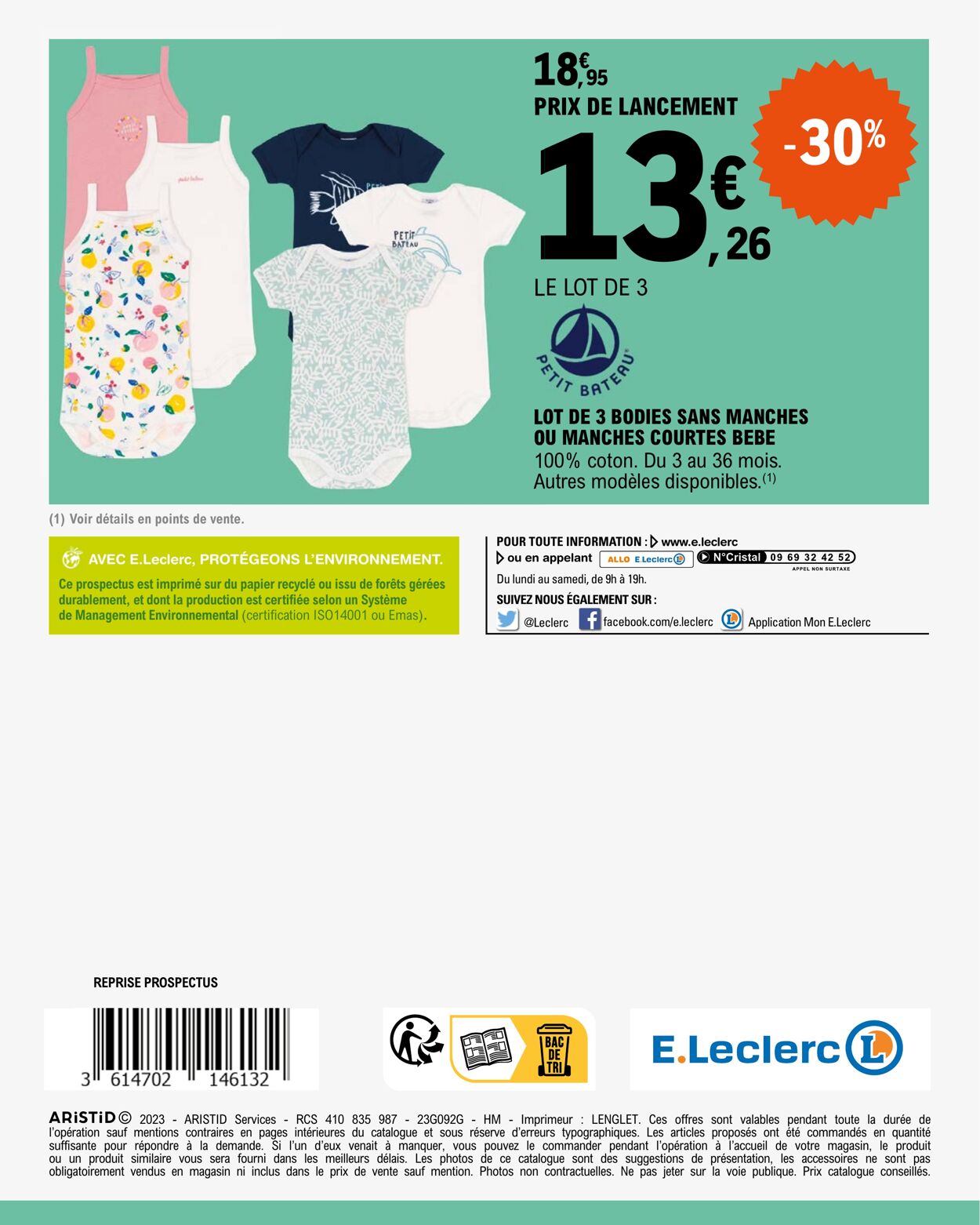 E.leclerc Catalogue du 11.04.2023