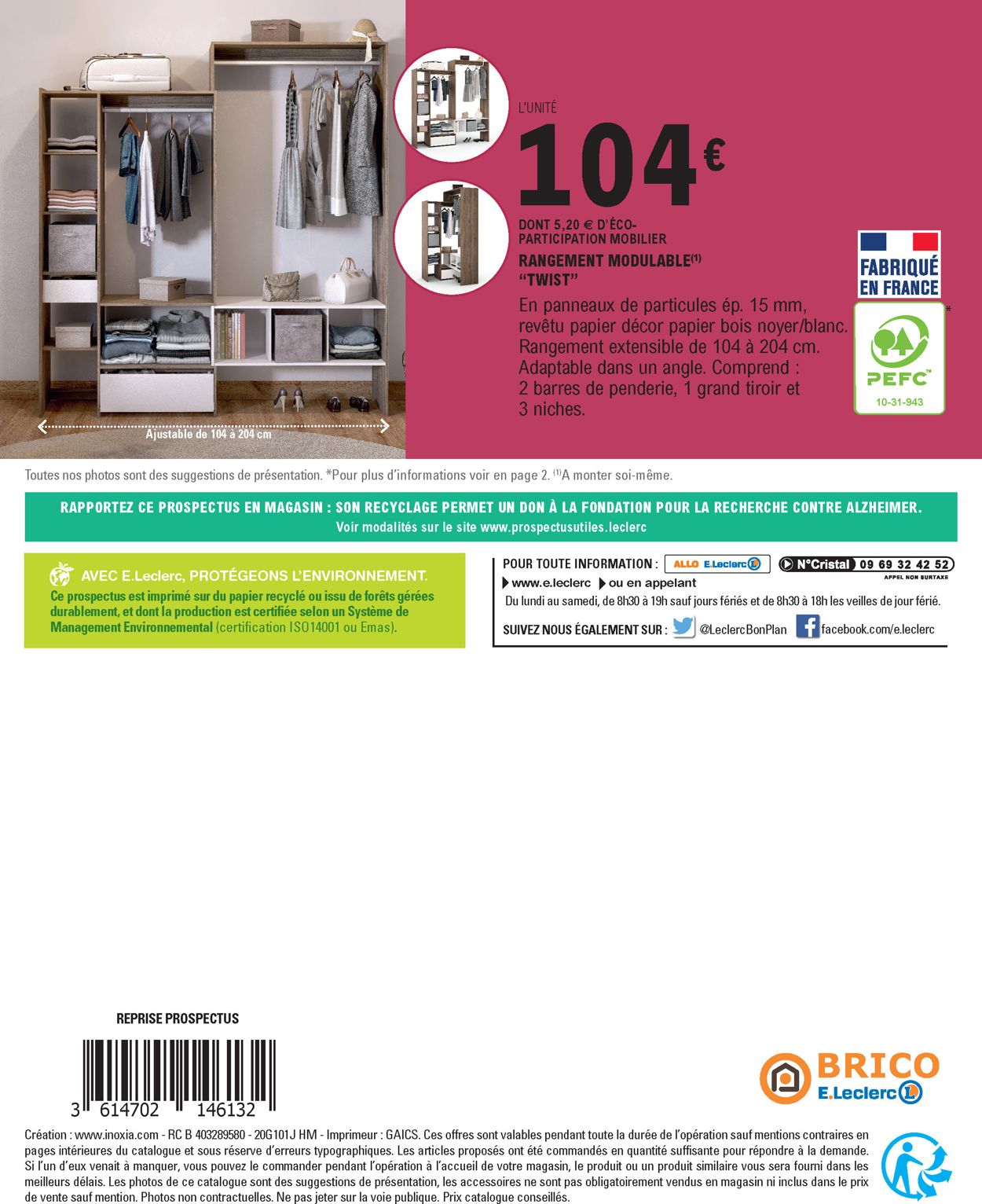 E.leclerc Catalogue du 31.12.2019