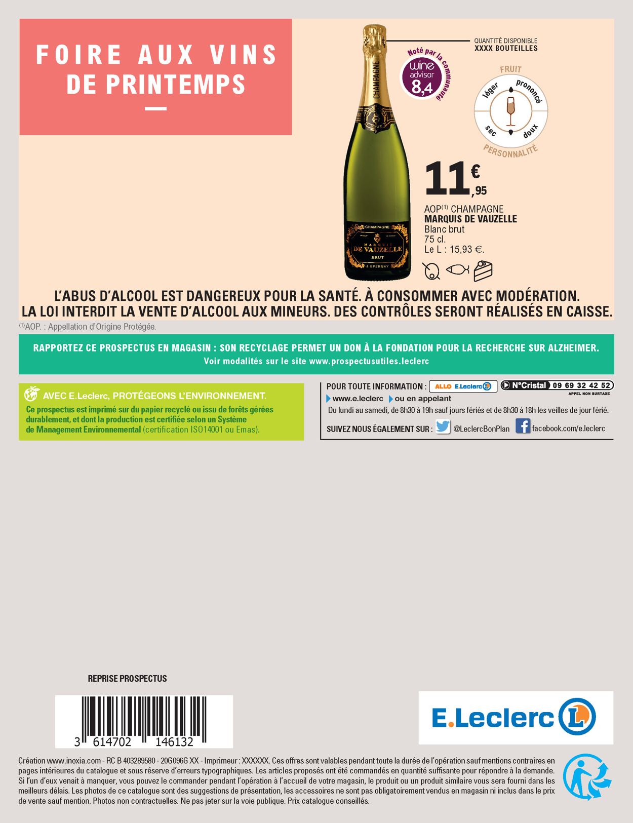 E.leclerc Catalogue du 24.03.2020