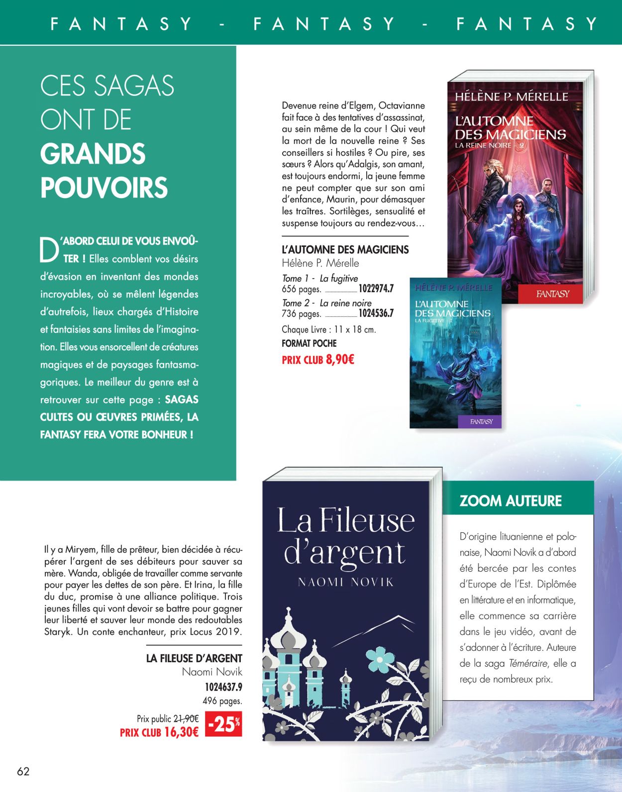 France Loisirs Catalogue du 21.12.2020