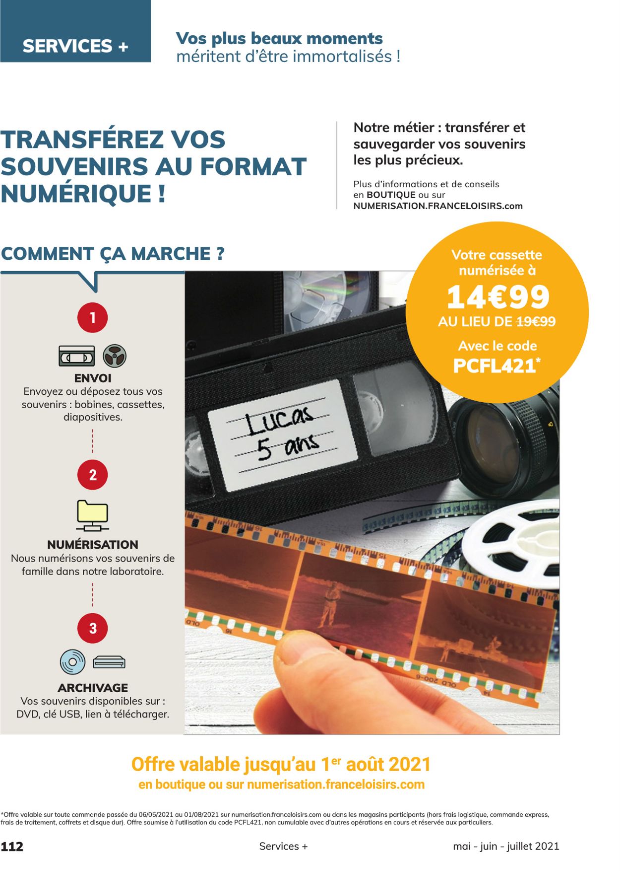 France Loisirs Catalogue du 01.05.2021