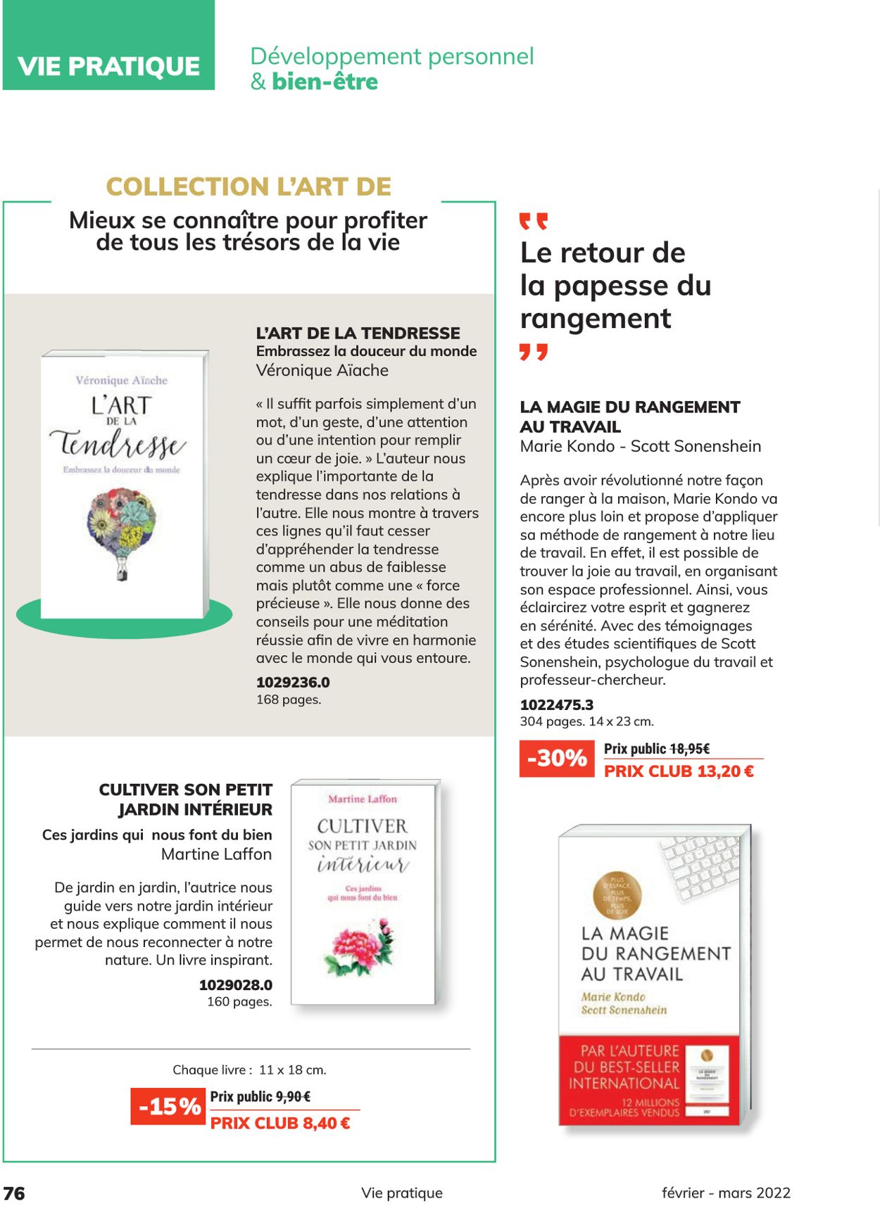 France Loisirs Catalogue du 21.02.2022