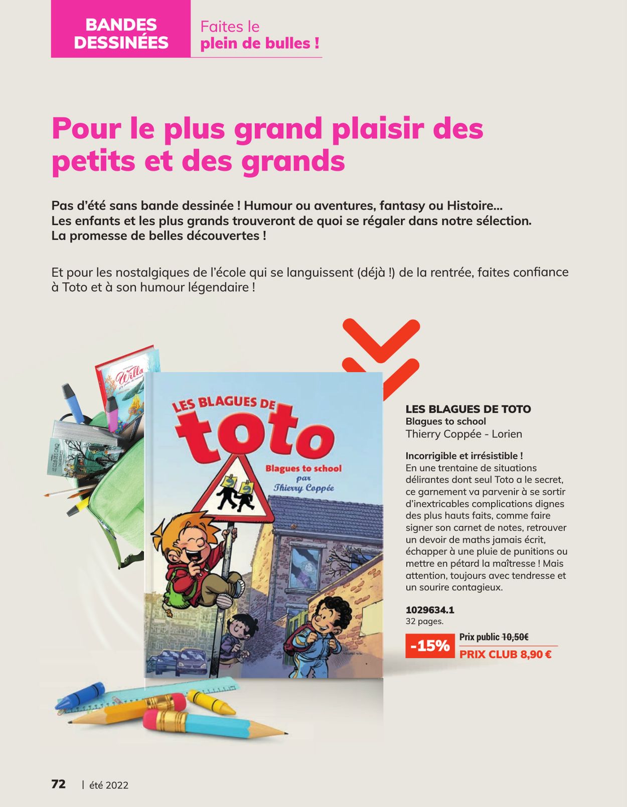 France Loisirs Catalogue du 20.06.2022