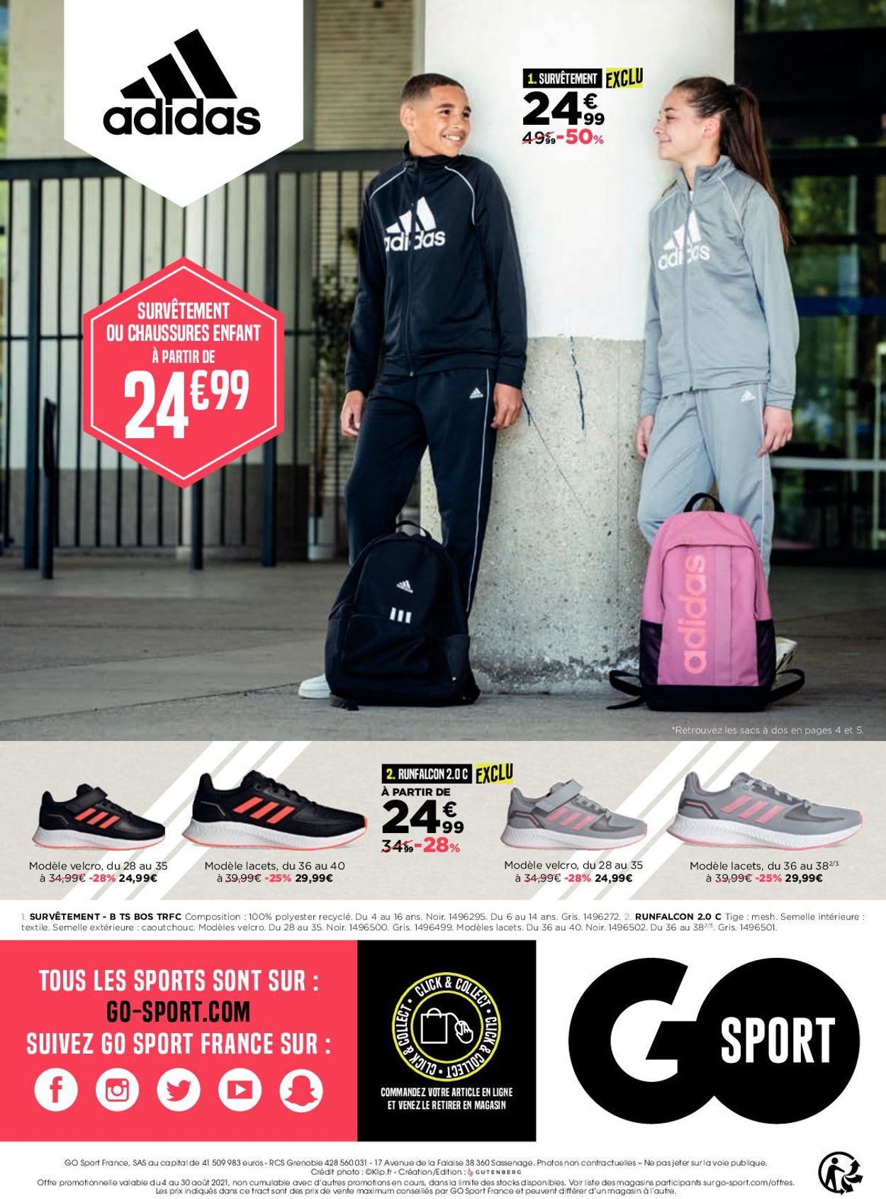 Go Sport Catalogue du 04.08.2021