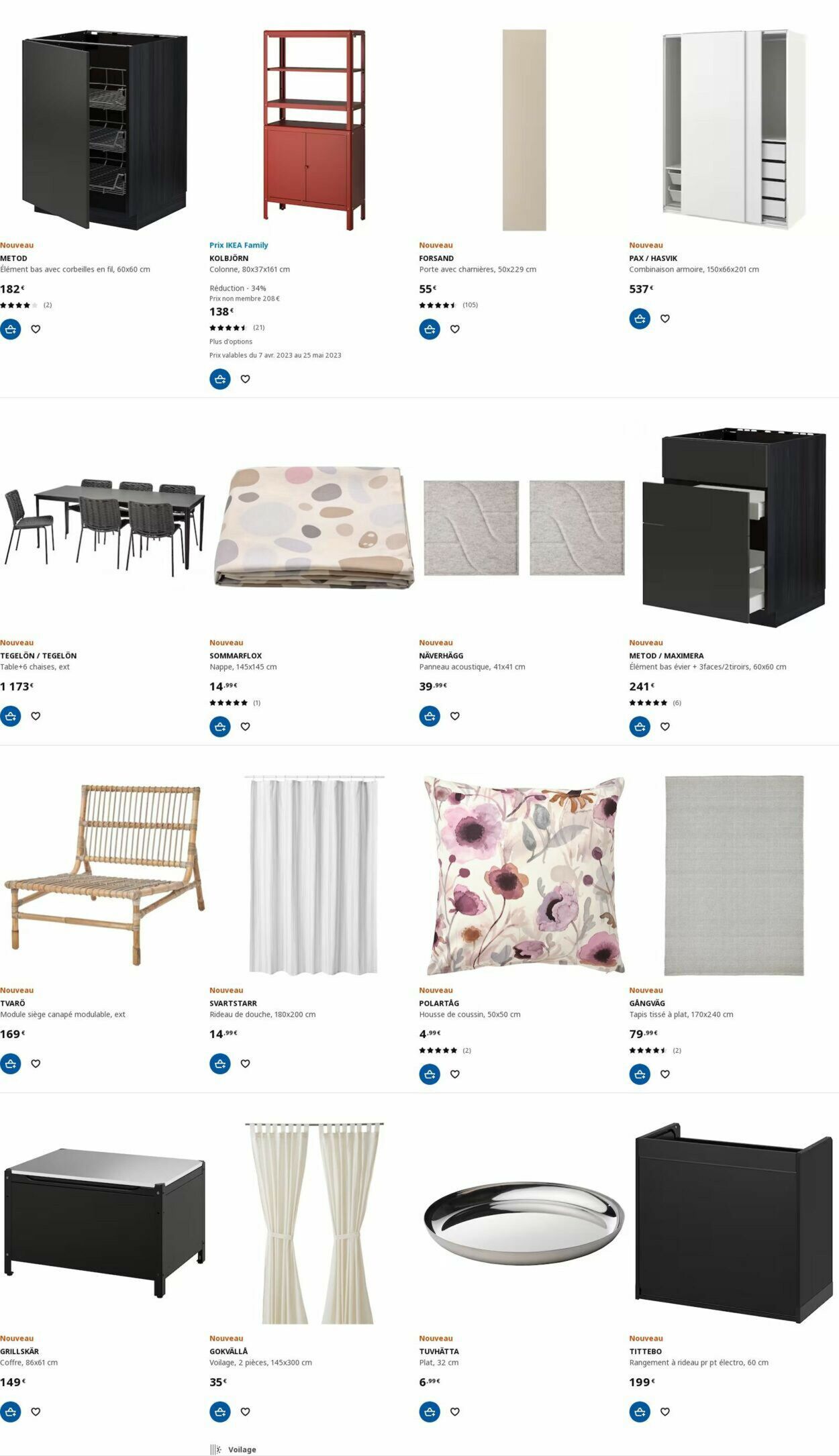 IKEA Catalogue du 25.04.2023