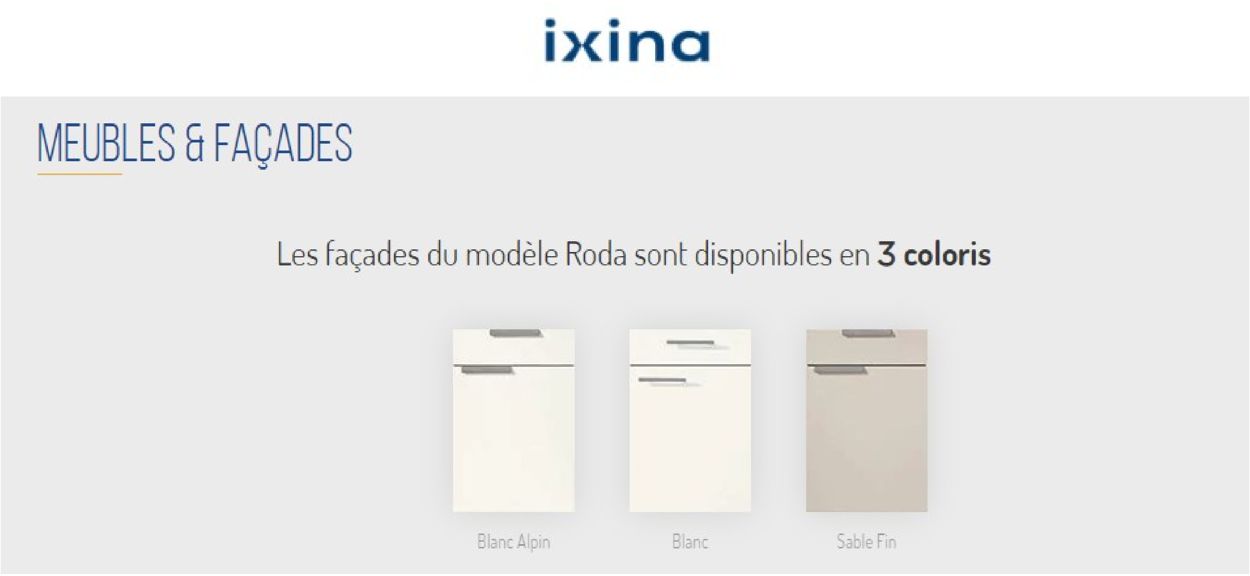 Ixina Catalogue du 02.03.2022