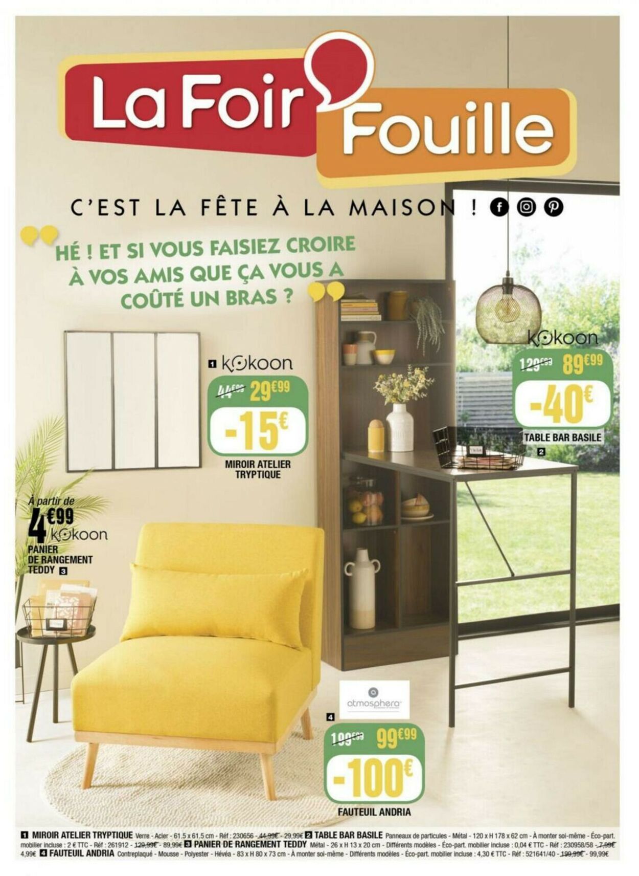 La Foir'Fouille Catalogue du 24.04.2023