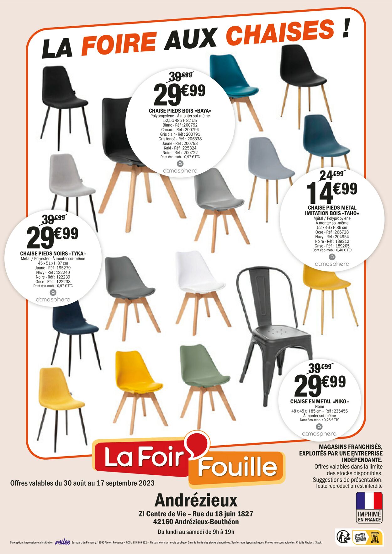 La Foir'Fouille Catalogue du 30.08.2023