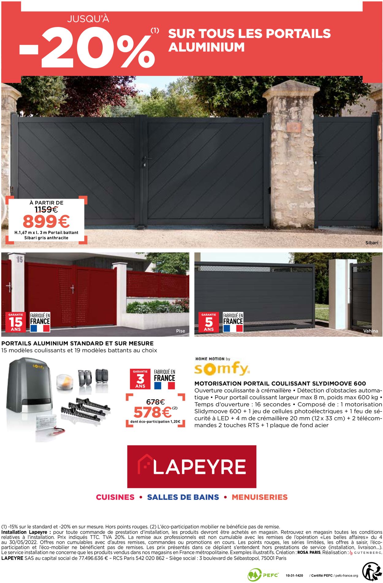 Lapeyre Catalogue du 04.05.2022